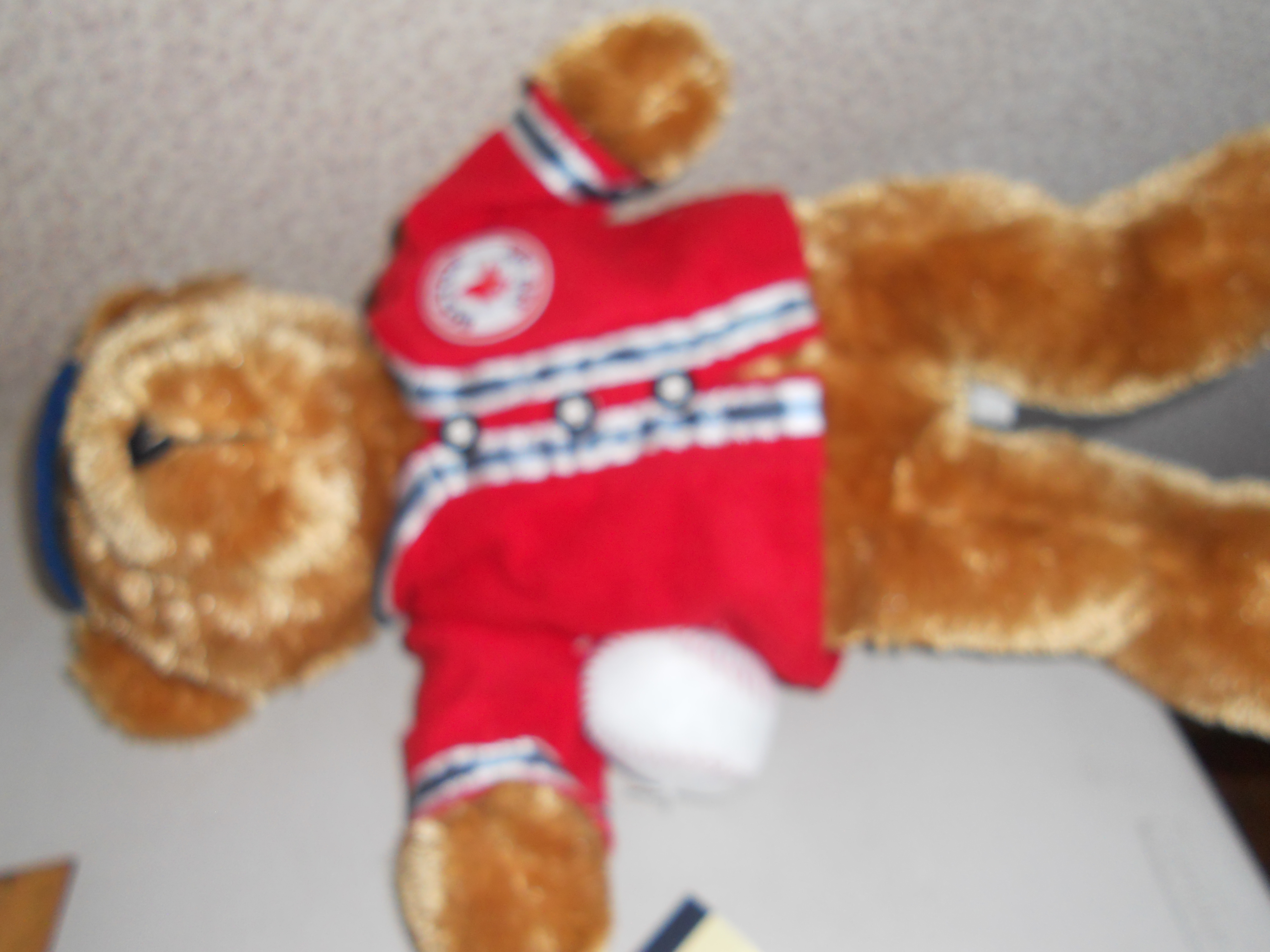 Boston Red Sox Teddy Bear W/Tag 2002 18 inch