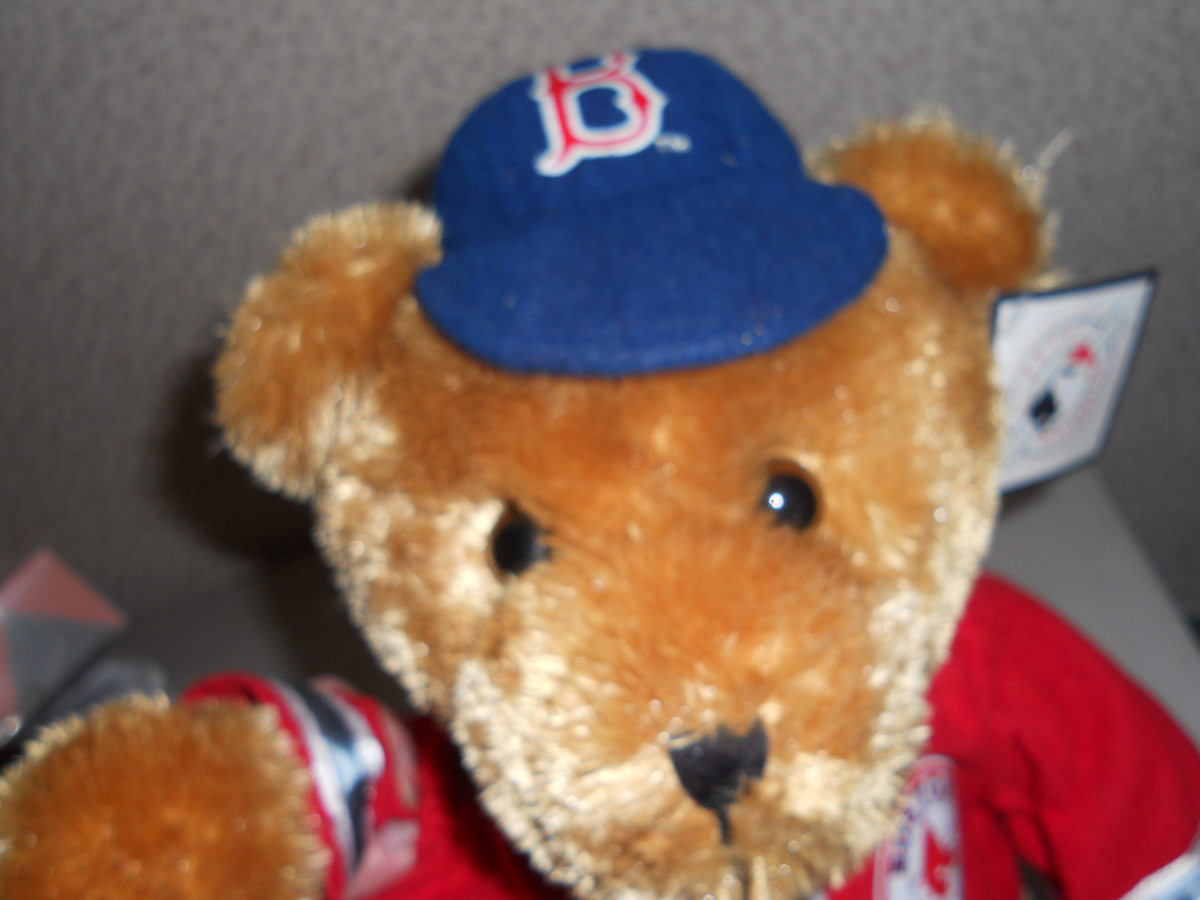 Boston Red Sox Teddy Bear W/Tag 2002 18 inch