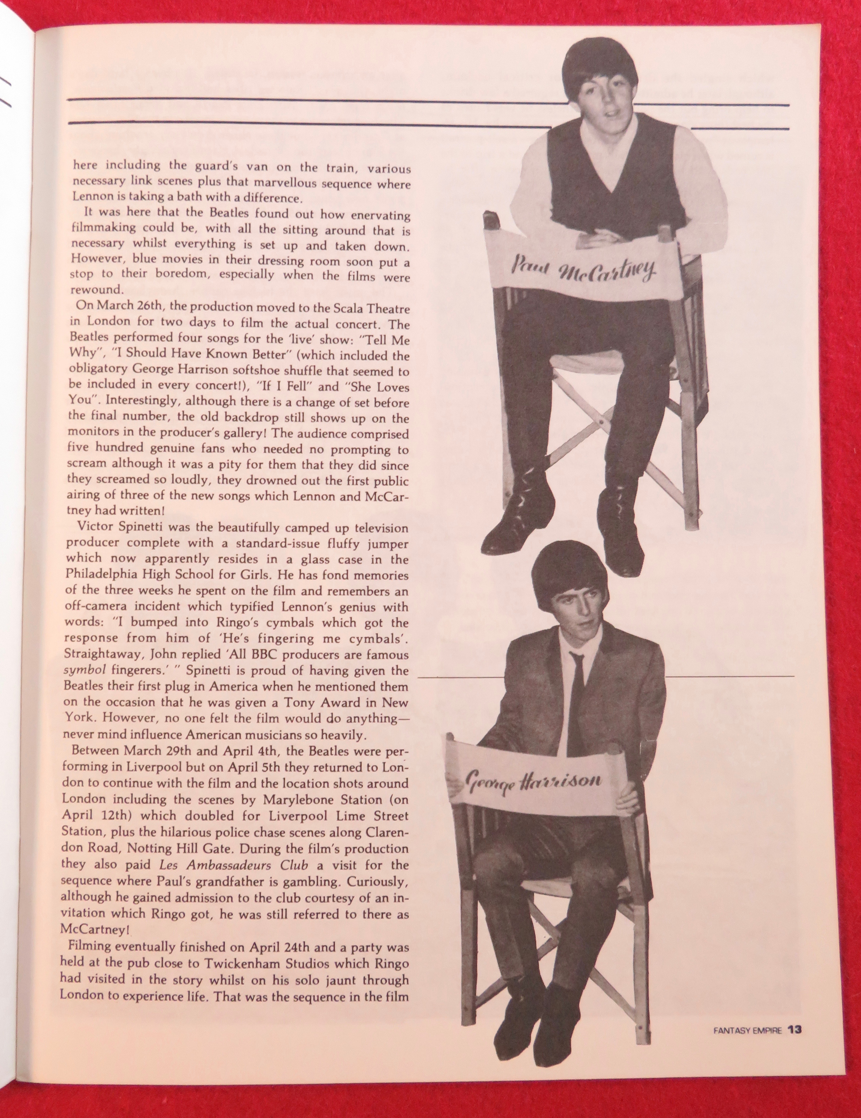 Fantasy Empire Magazine July 1985 British Invasion