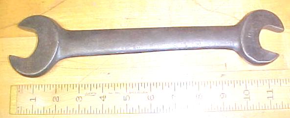 Antique Wrench Open End 37 1140 (1-1/16 & 1-1/4")
