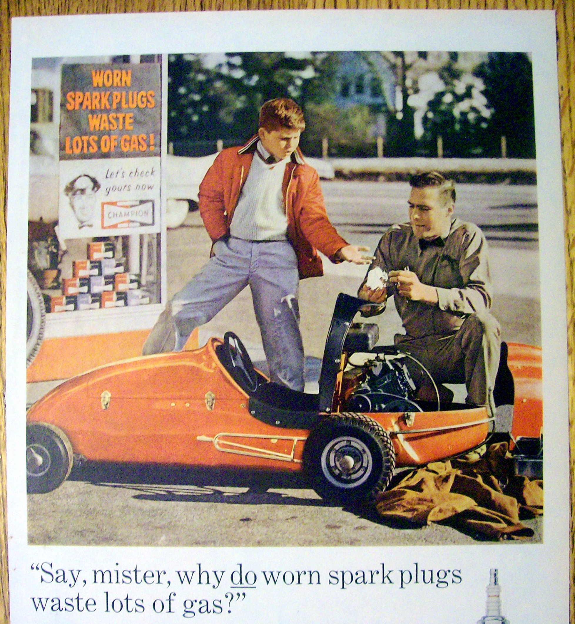 Vintage Ad: 1960 Champion Spark Plugs
