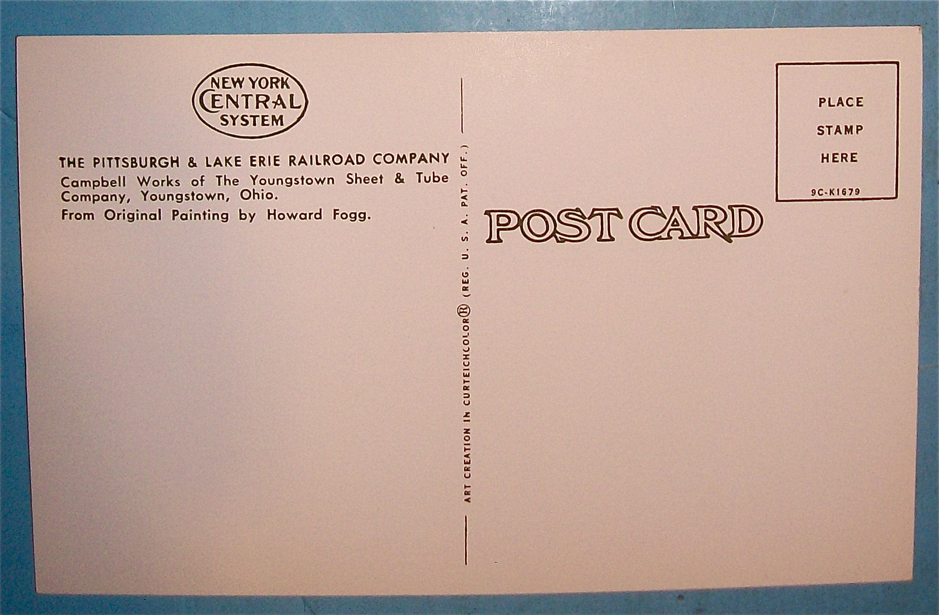 Campbell Works Of Ohio Postcard
