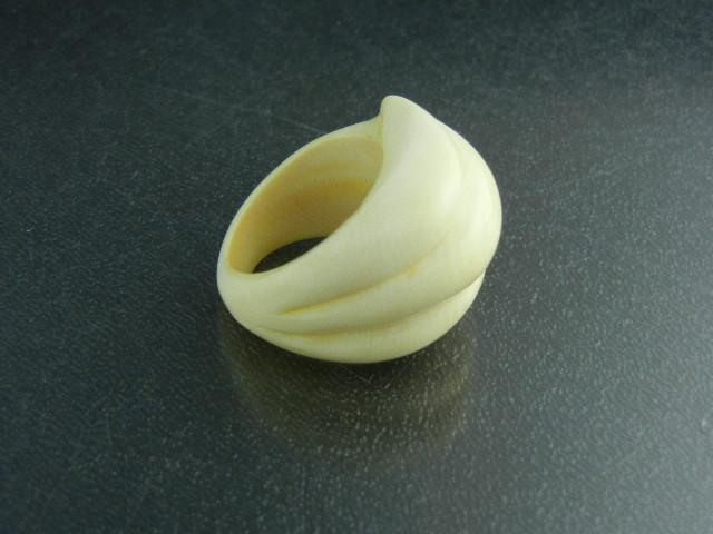 Carved Bone Ring