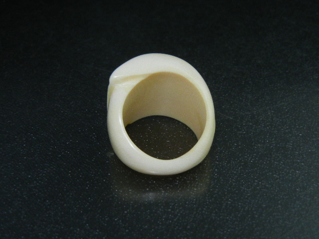 Carved Bone Ring