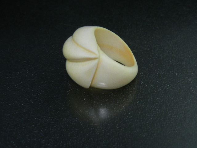 Carved Bone Ring