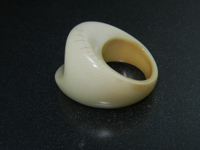 Carved Bone Ring