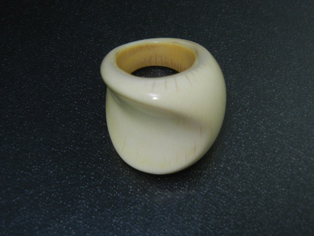 Carved Bone Ring