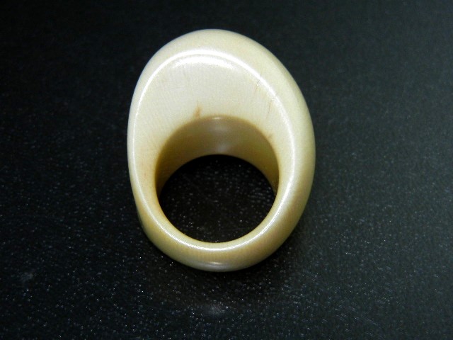 Carved Bone Ring