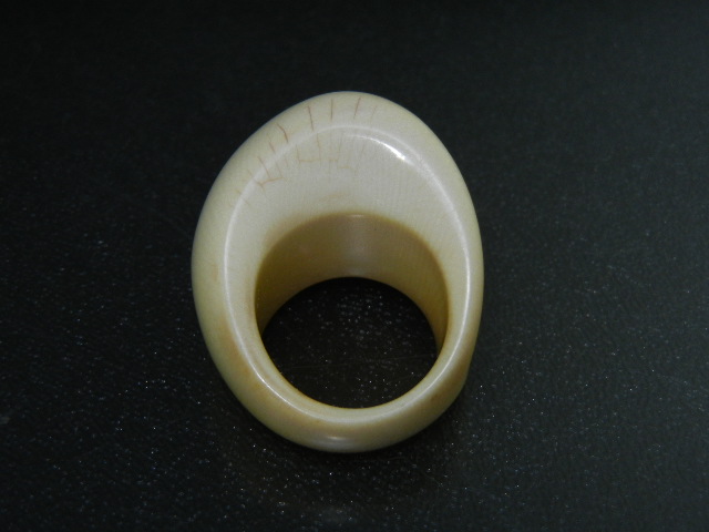 Carved Bone Ring