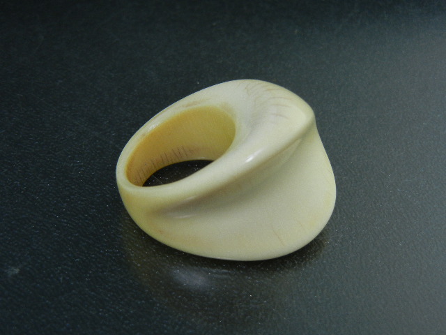 Carved Bone Ring