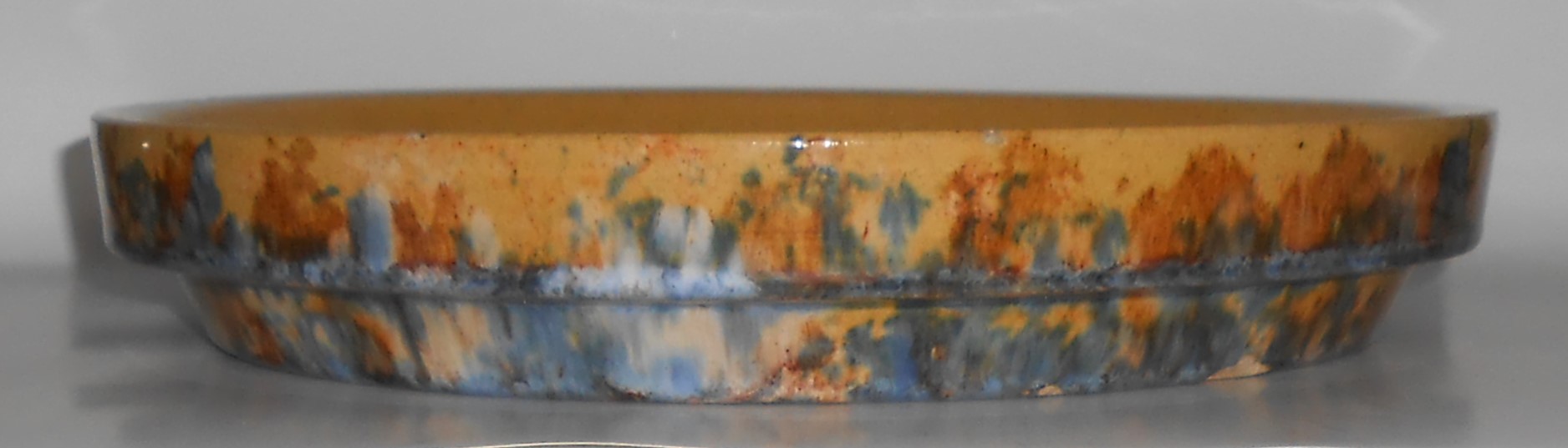 Pacific Pottery Early Drip Glaze Flowerpot Saucer