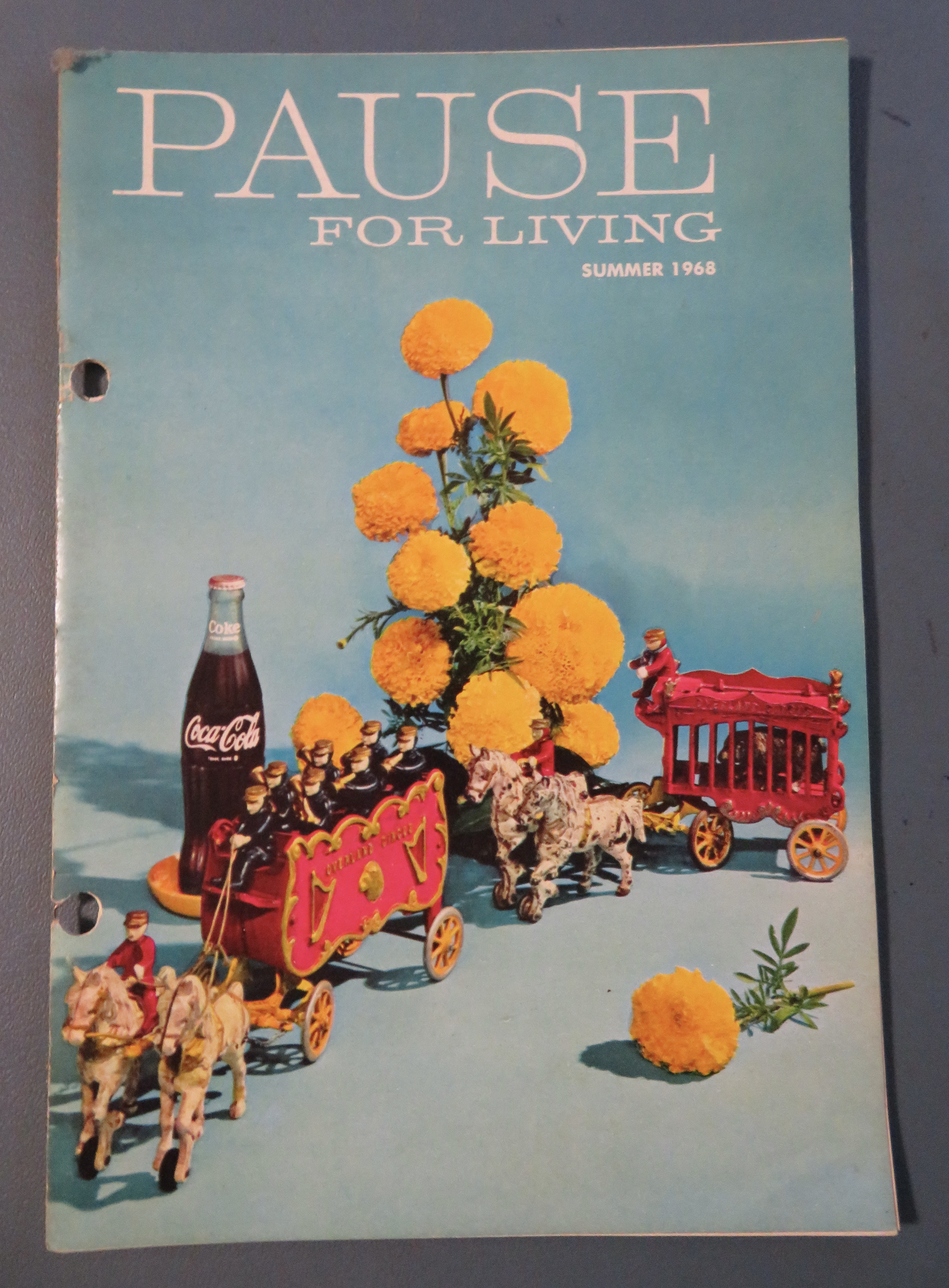Pause For Living Magazine (Coke) Spring 1968