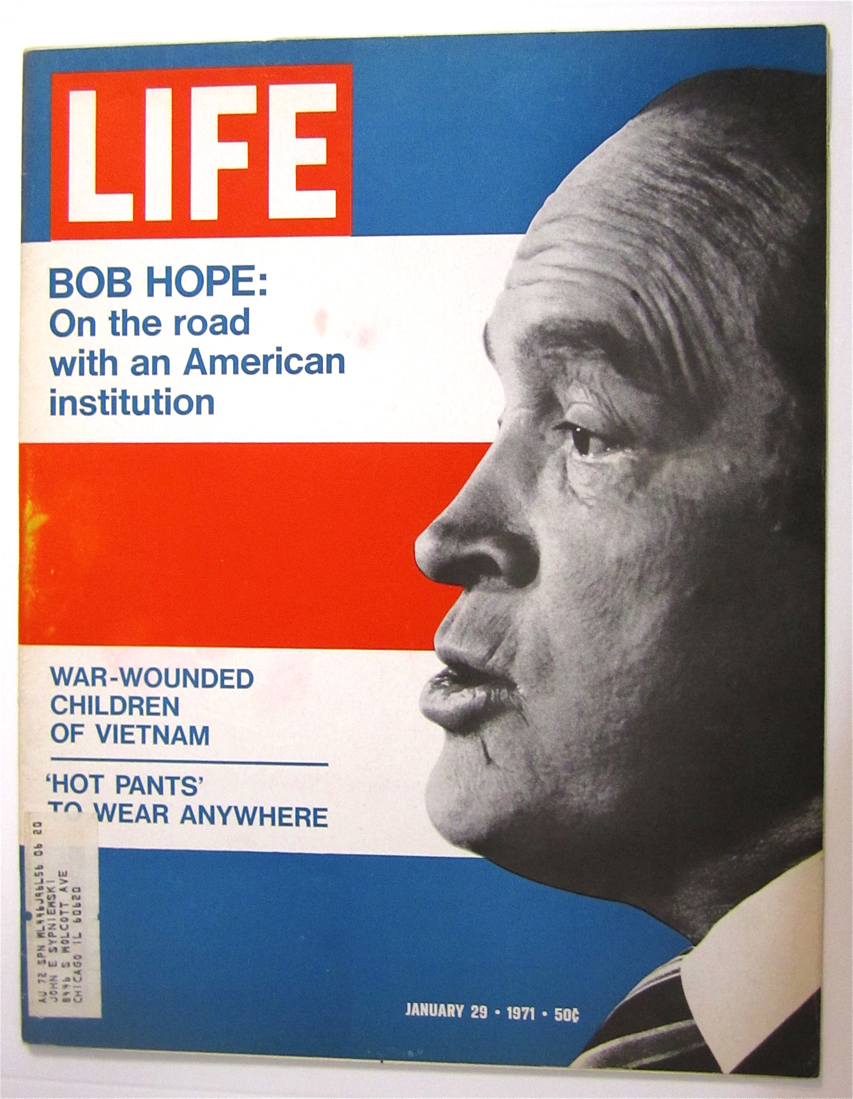 Life Magazine-January 29, 1971-Bob Hope