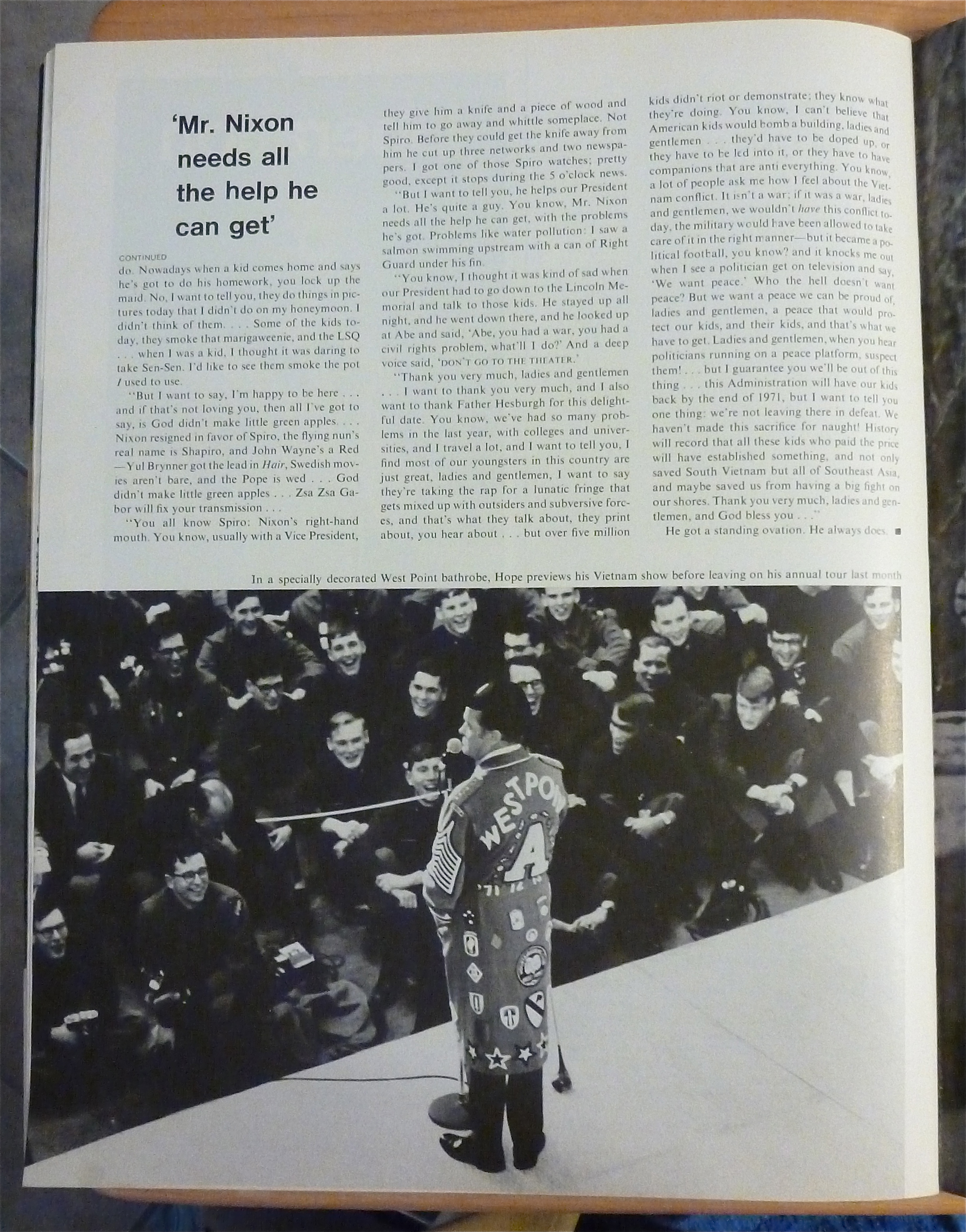 Life Magazine-January 29, 1971-Bob Hope