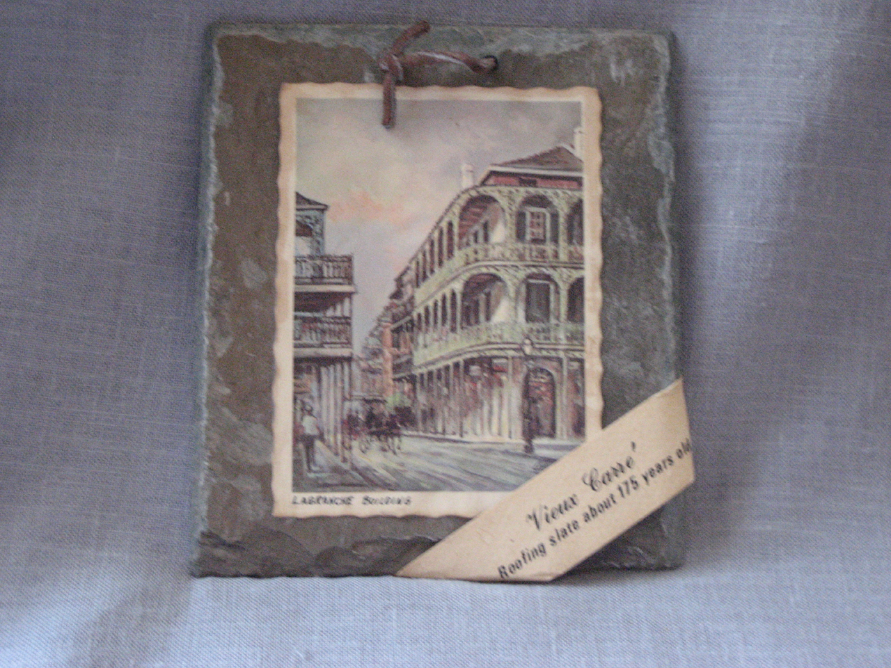 210 Year Old Slate From New Orleans