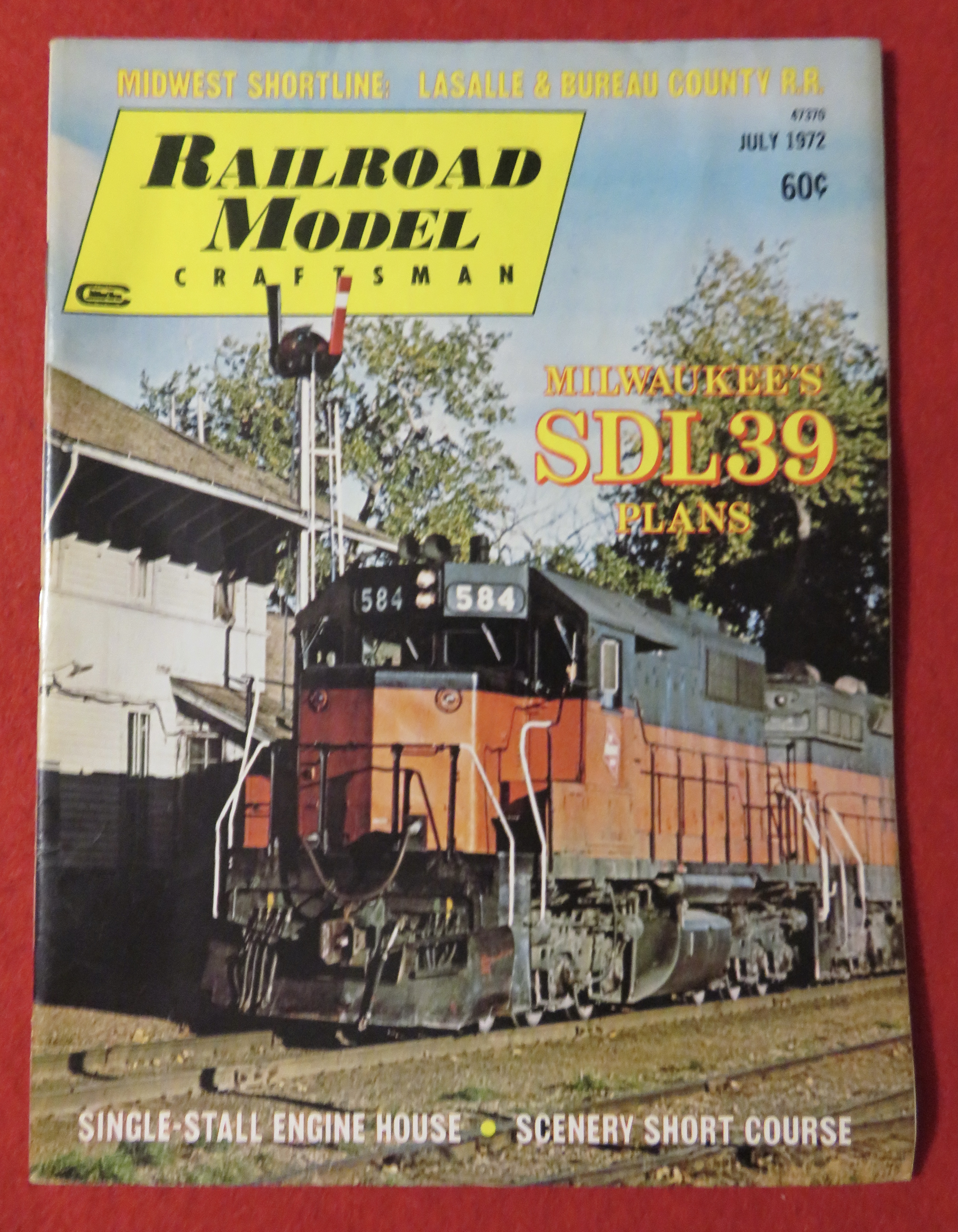 Railroad Model Craftsman Magazine July 1972