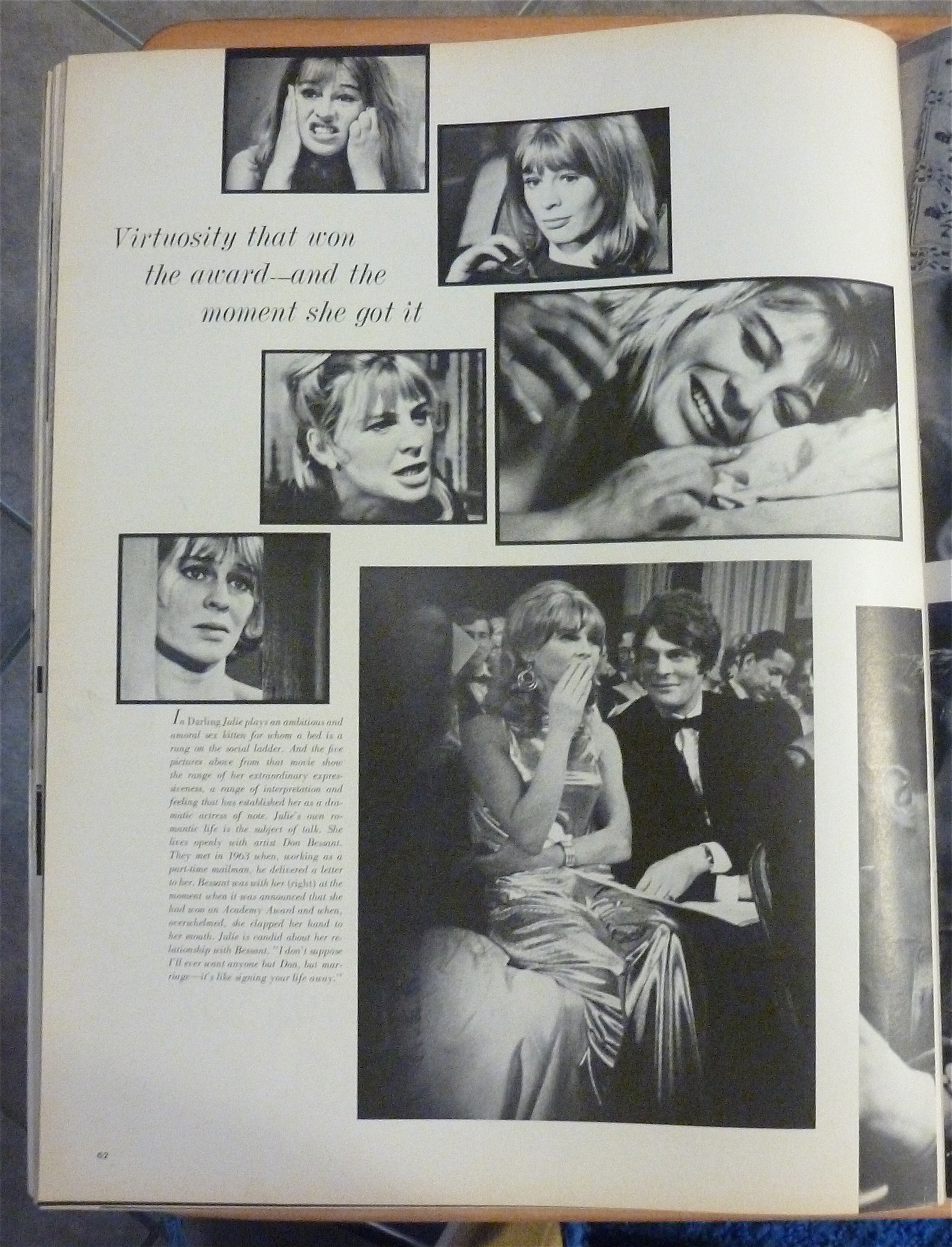 Life Magazine-April 29, 1966-Julie Christie
