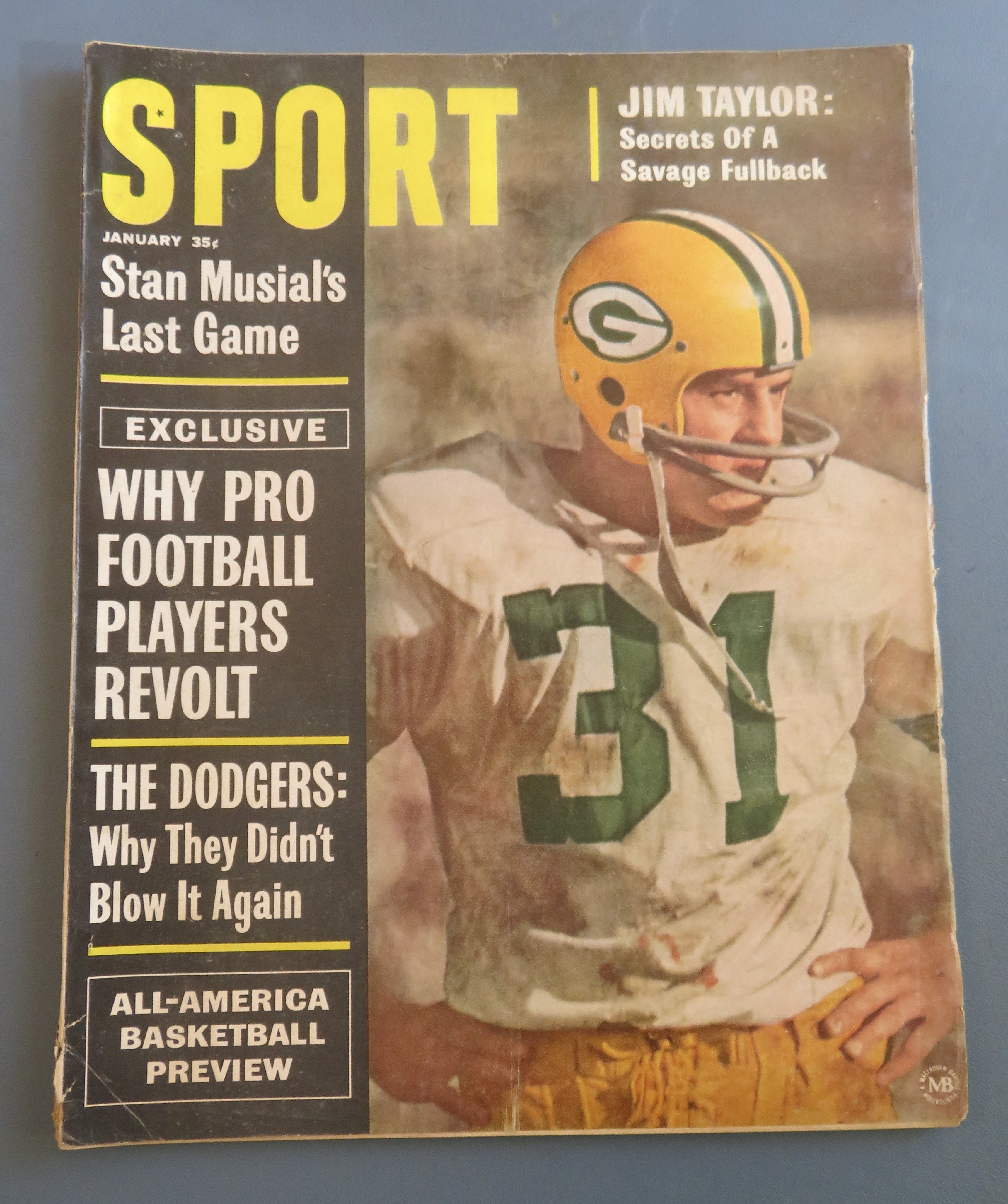 Sport Magazine January 1964 Stan Musial's Last Game