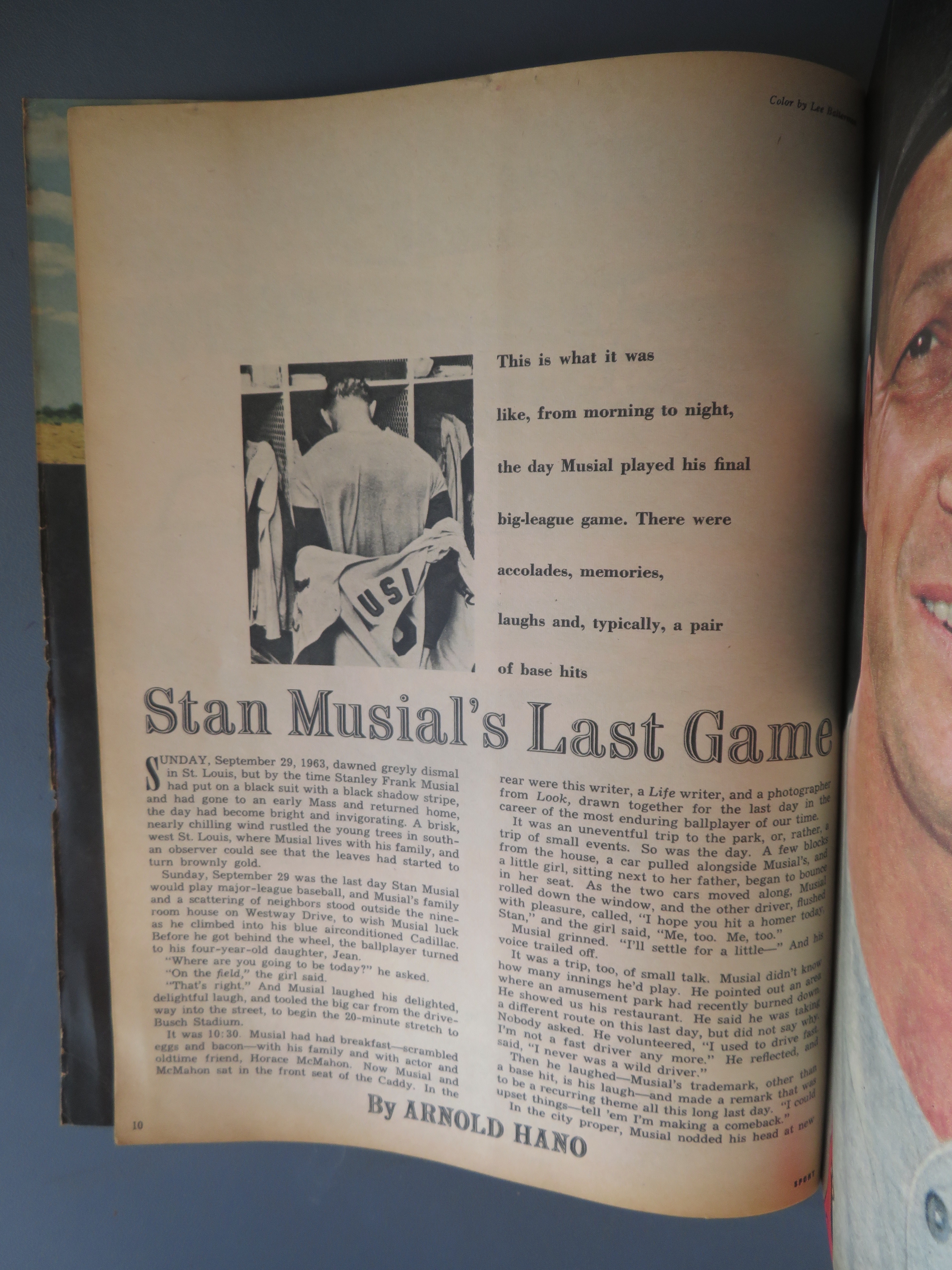 Sport Magazine January 1964 Stan Musial's Last Game