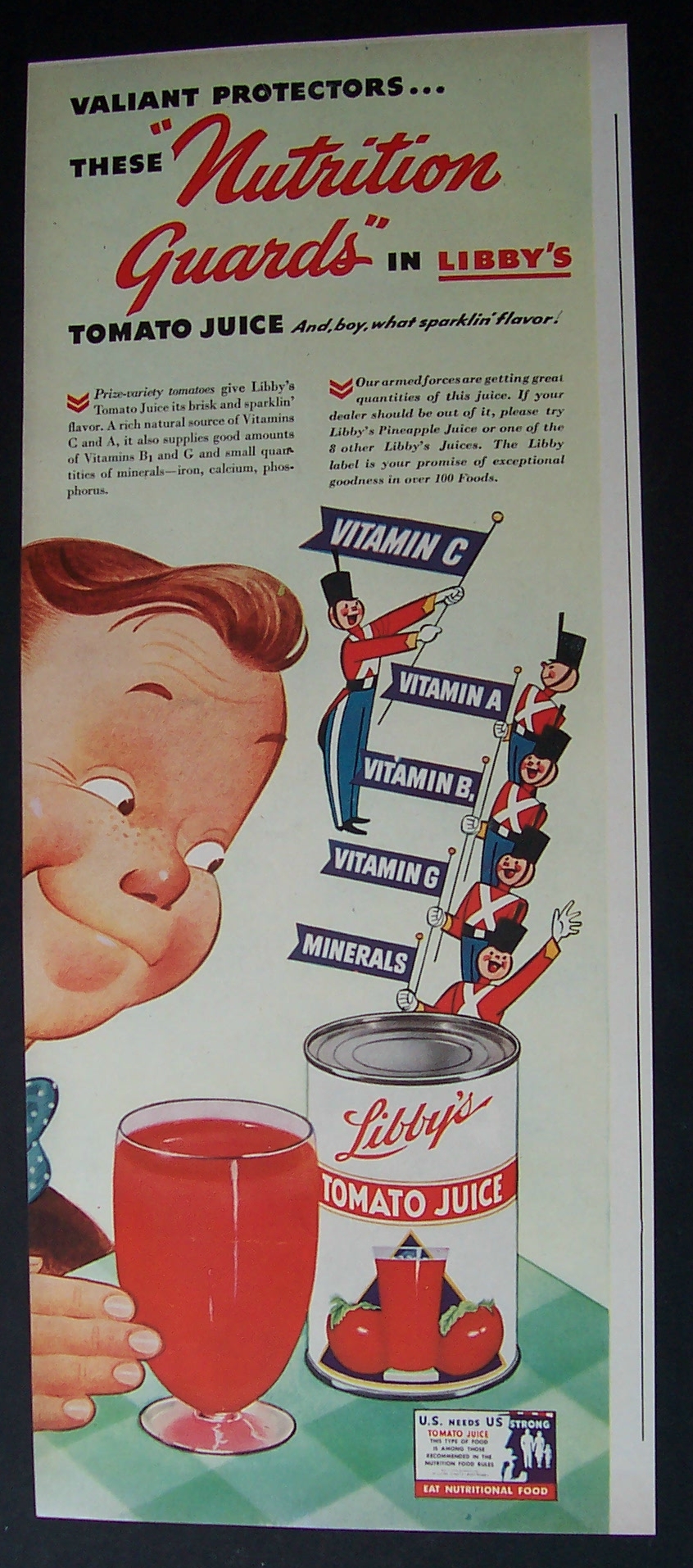 1943 Libby's Tomato Juice