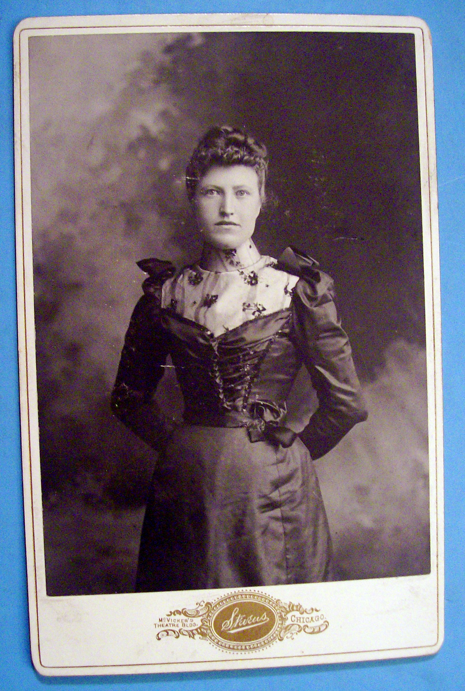 Picture Perfect - Cabinet Photo of a Victorian Woman