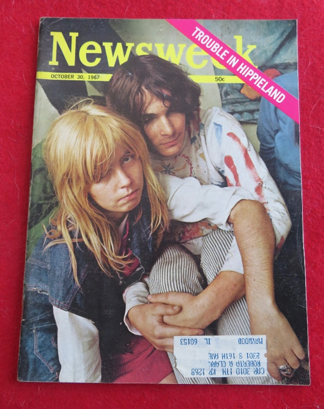 Newsweek Magazine October 30, 1967 Trouble In Hippieland