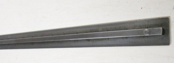 Starrett Vernier Caliper Rule 48 inch Point Tips