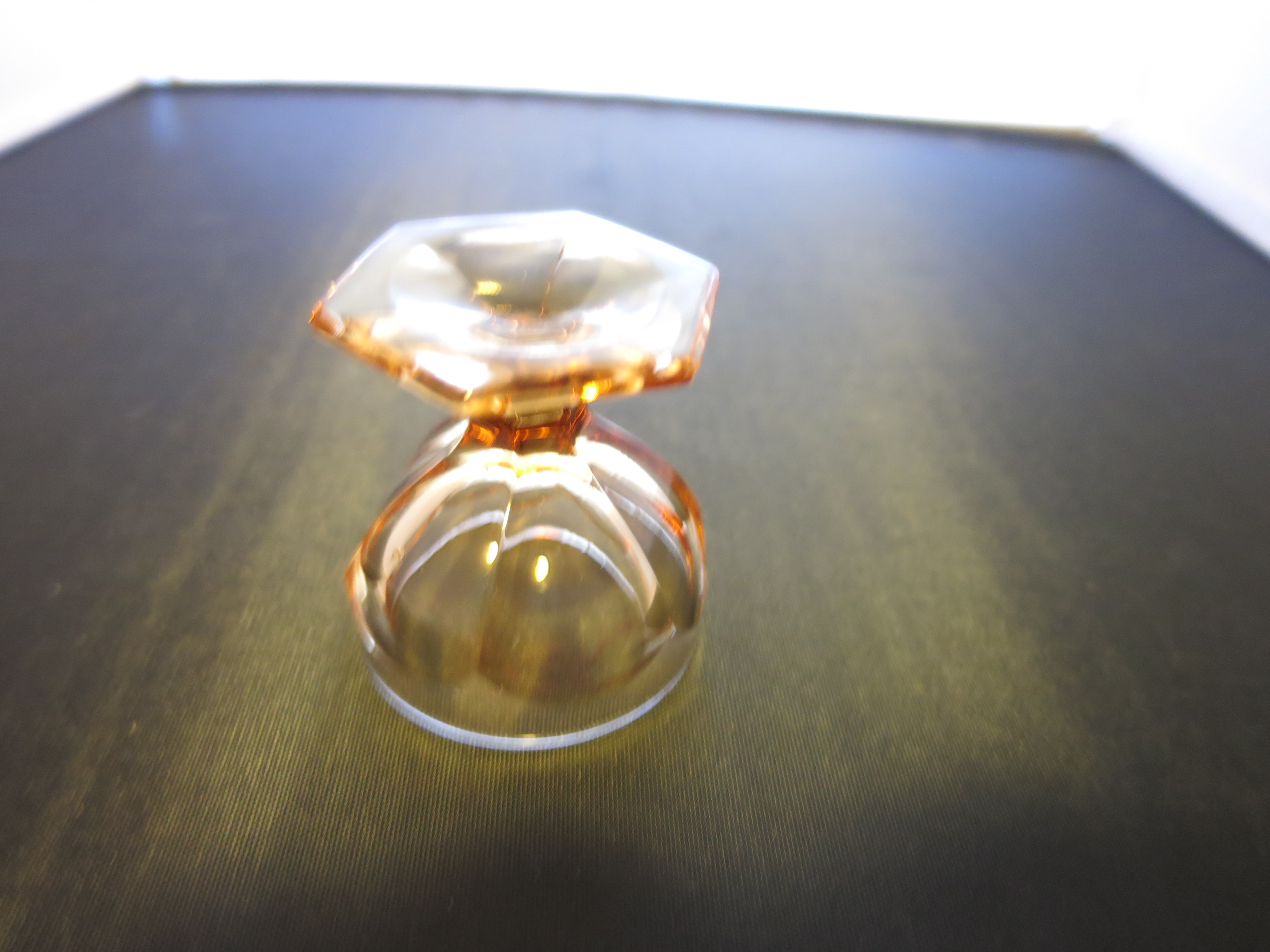 Fostoria Glass Colonial Pedestal Salt Cellar Dip