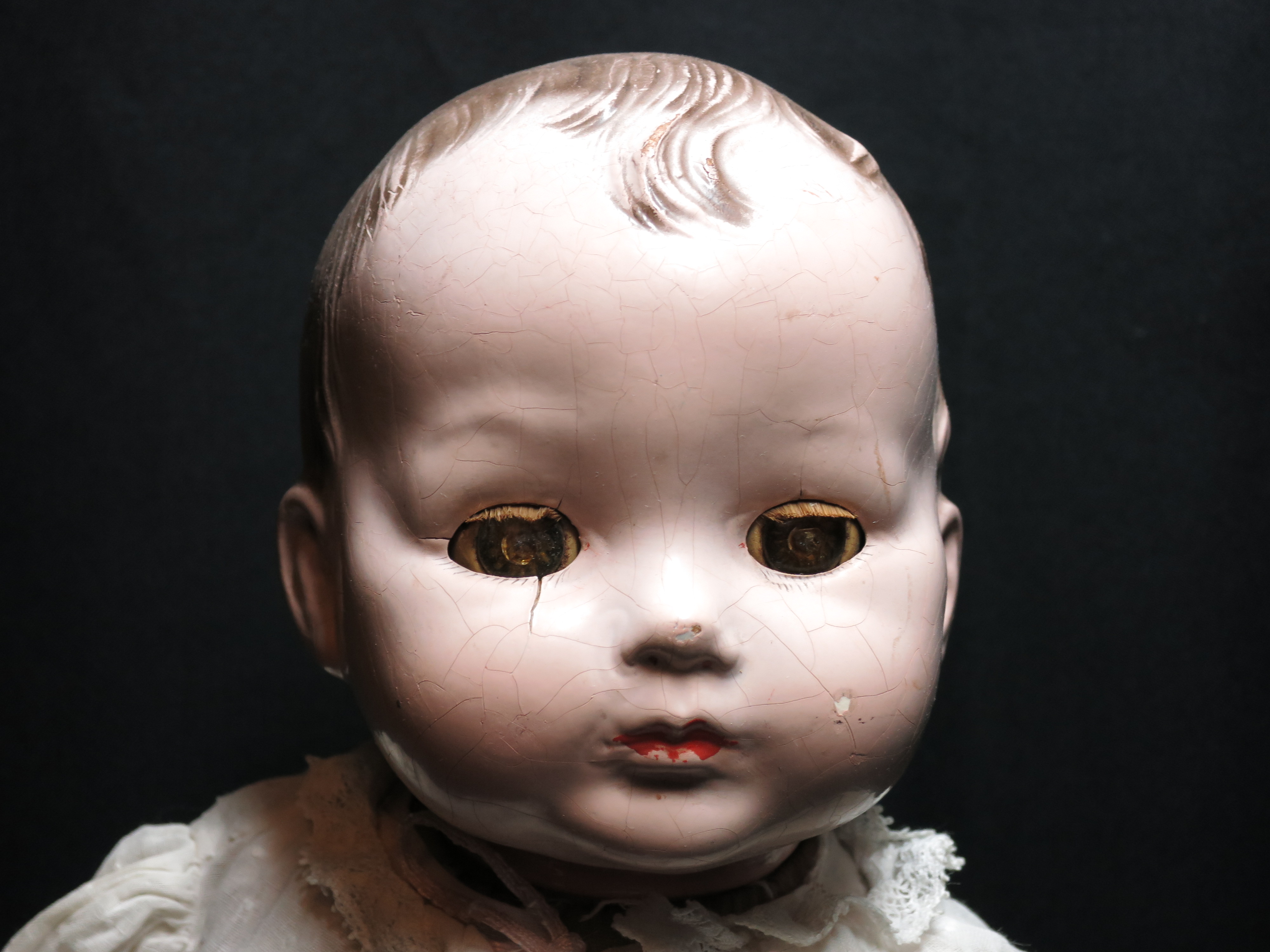 Effanbee Composition Doll Cloth Body needs doll doctor
