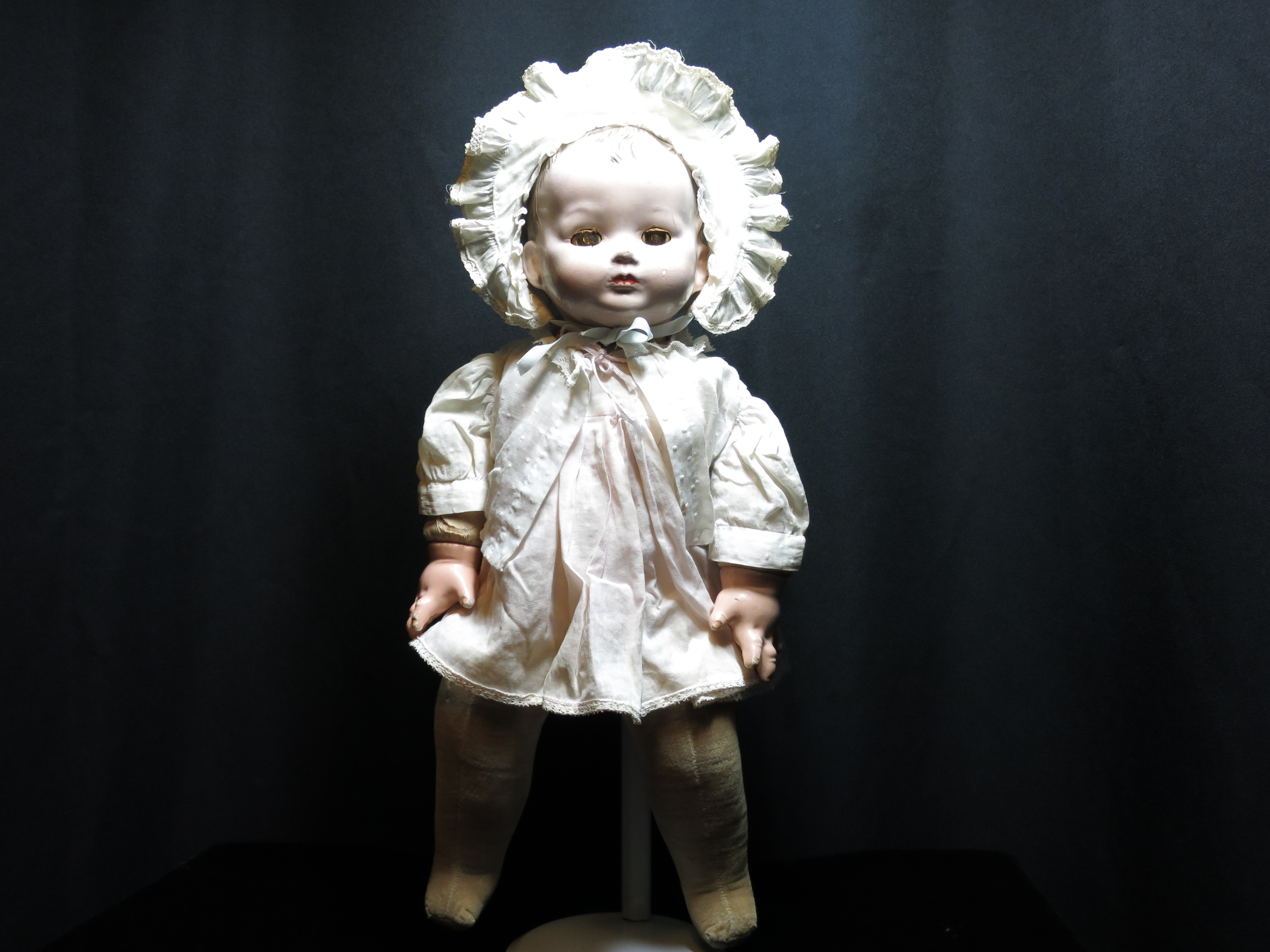 Effanbee Composition Doll Cloth Body needs doll doctor