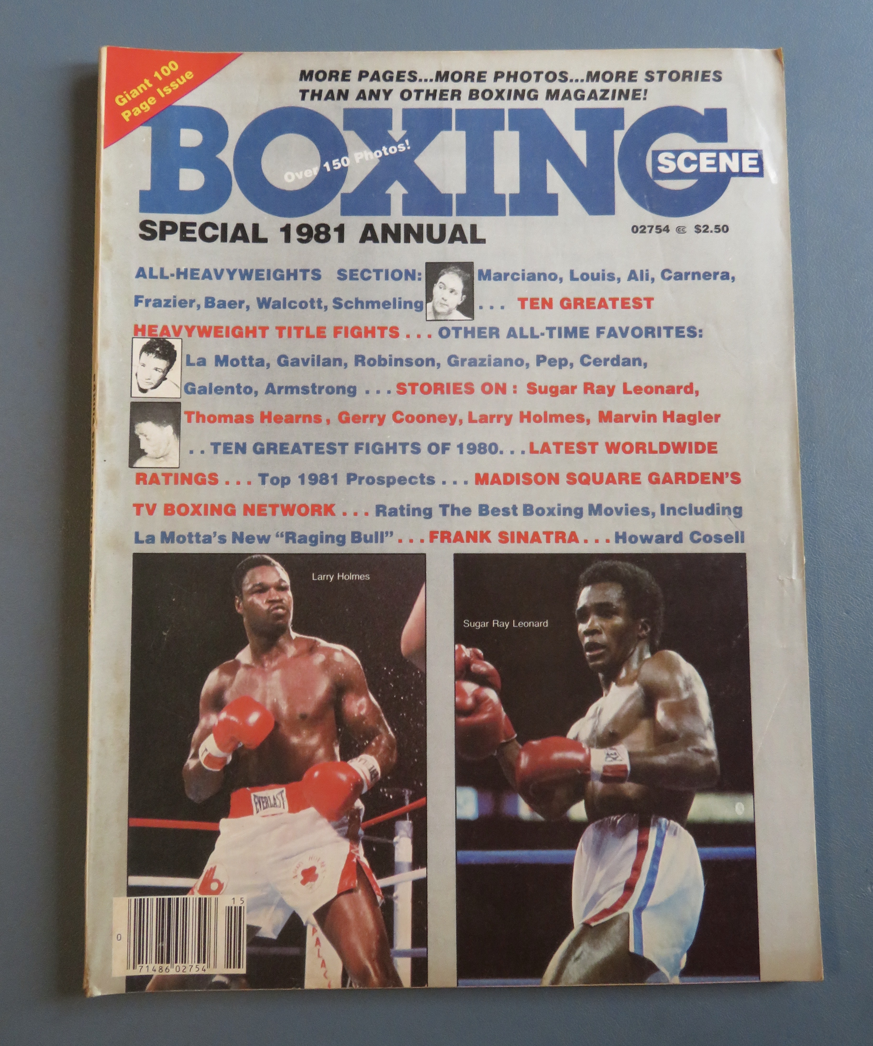 Boxing Scene Magazine 1981 Special 1981 Annual