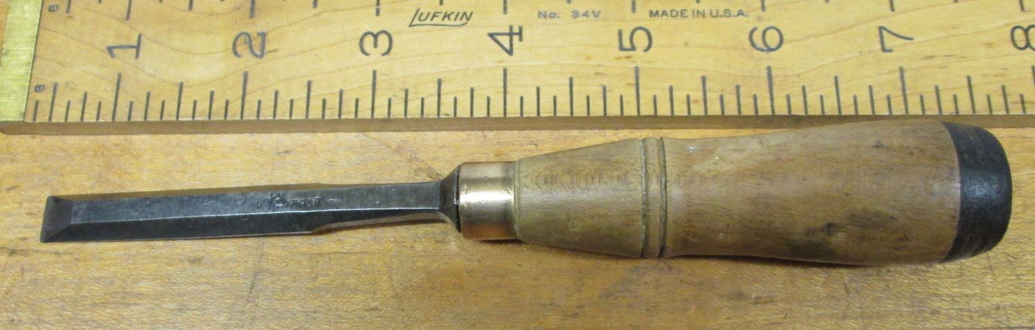 Buck Brothers Tanged Beveled Chisel 3/8 inch