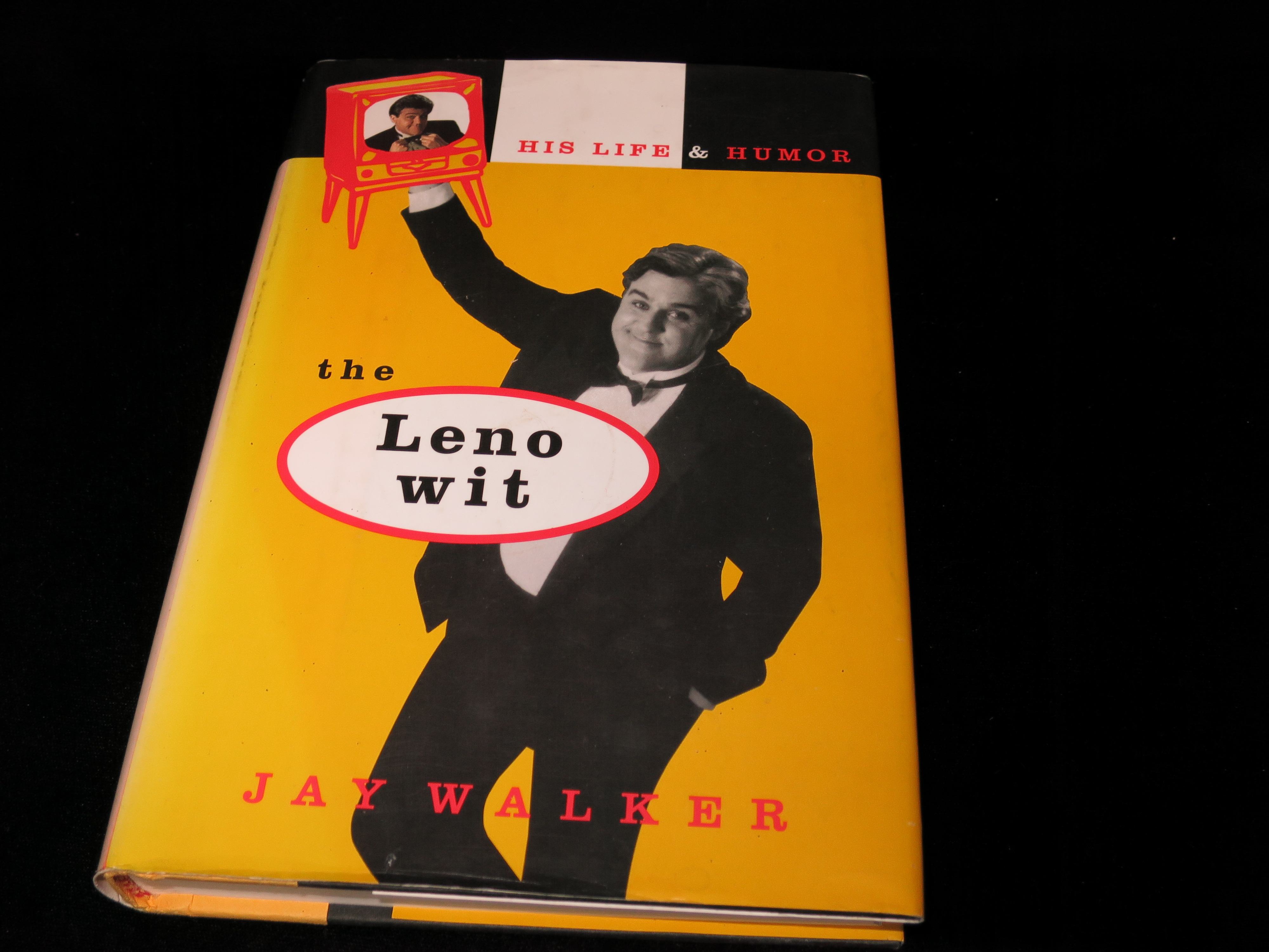The Leno Wit His Life and Humor by Jay L. Walker H C 1