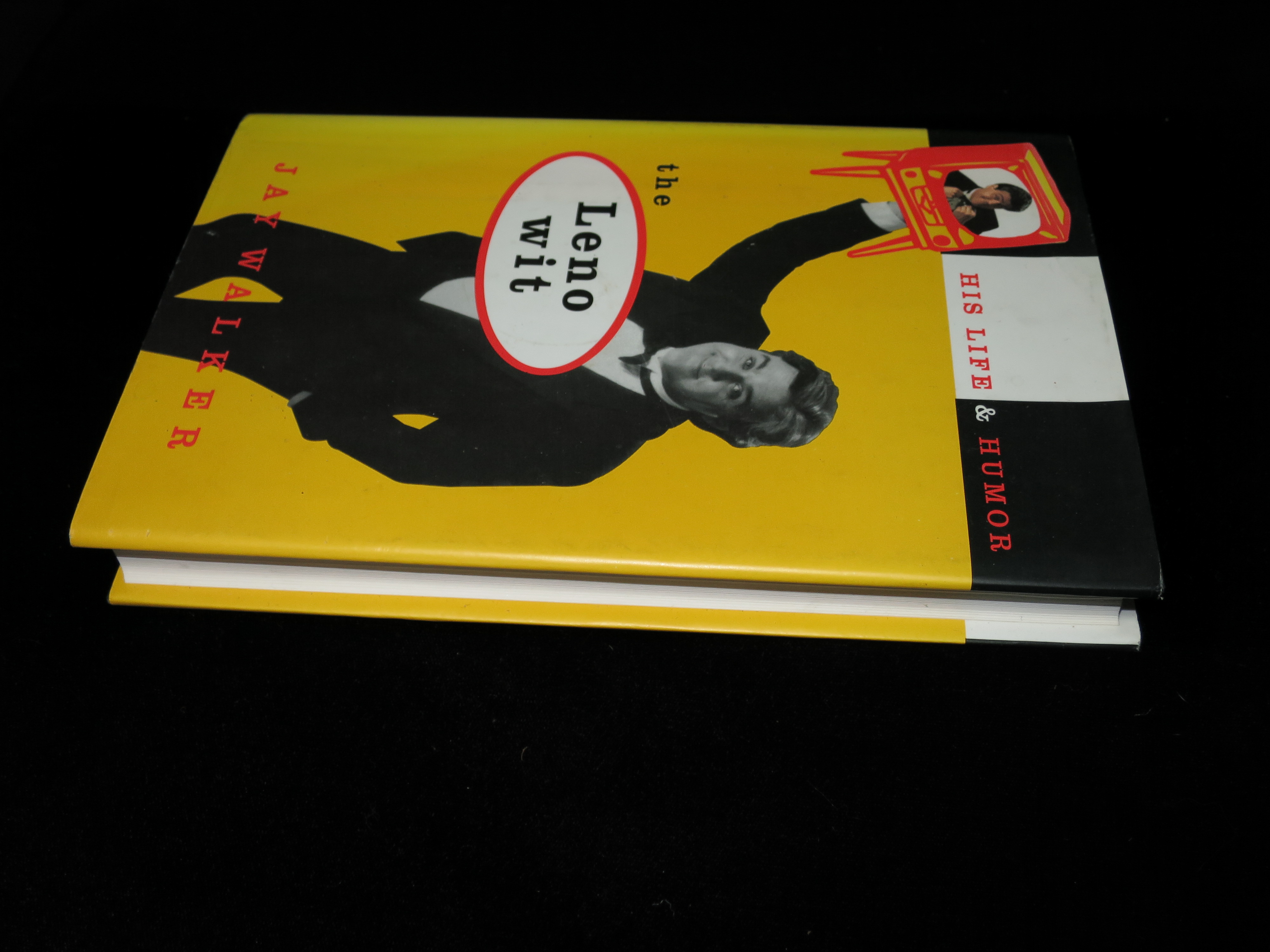 The Leno Wit His Life and Humor by Jay L. Walker H C 1