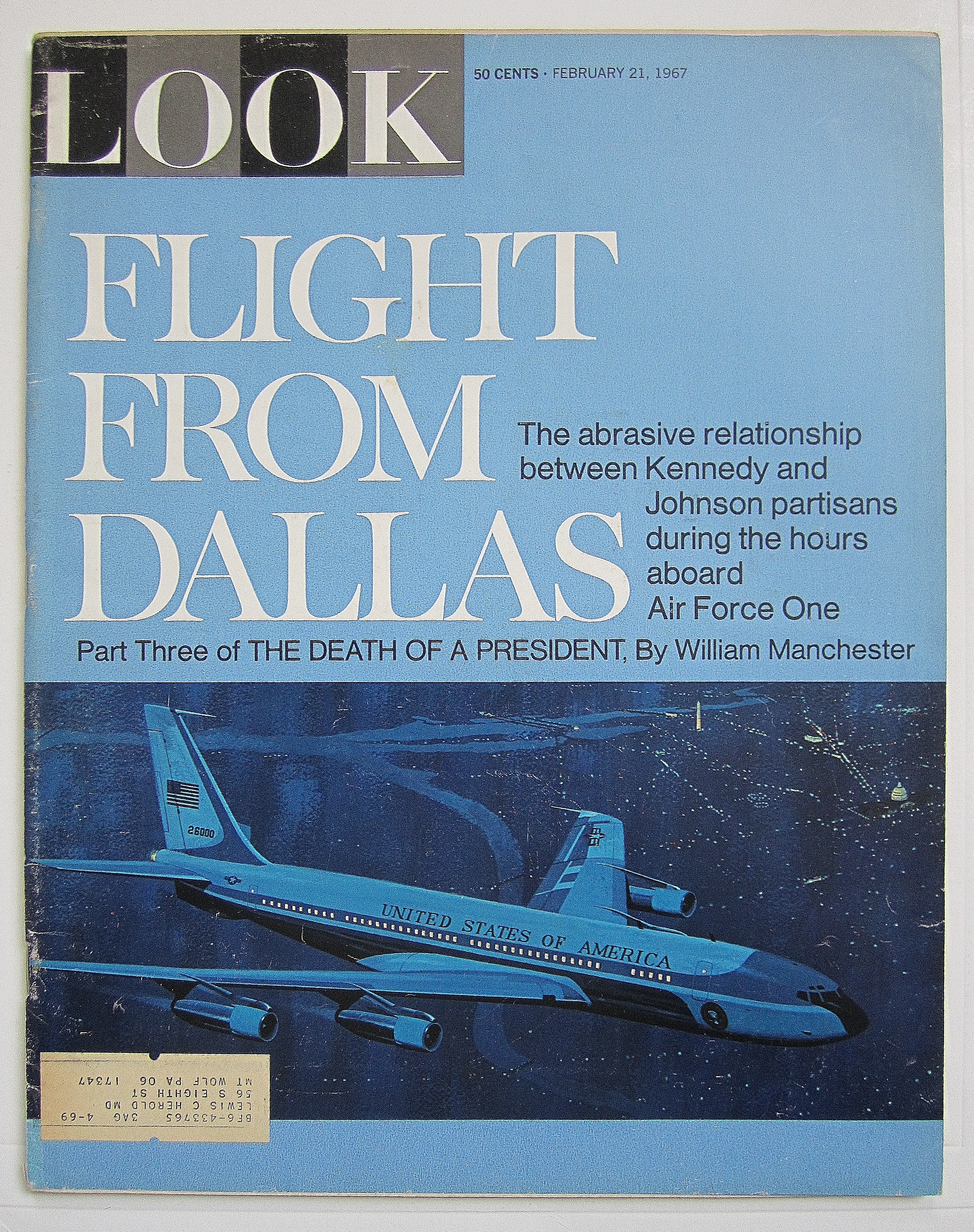 Look Magazine-February 21, 1967-Flight From Dallas