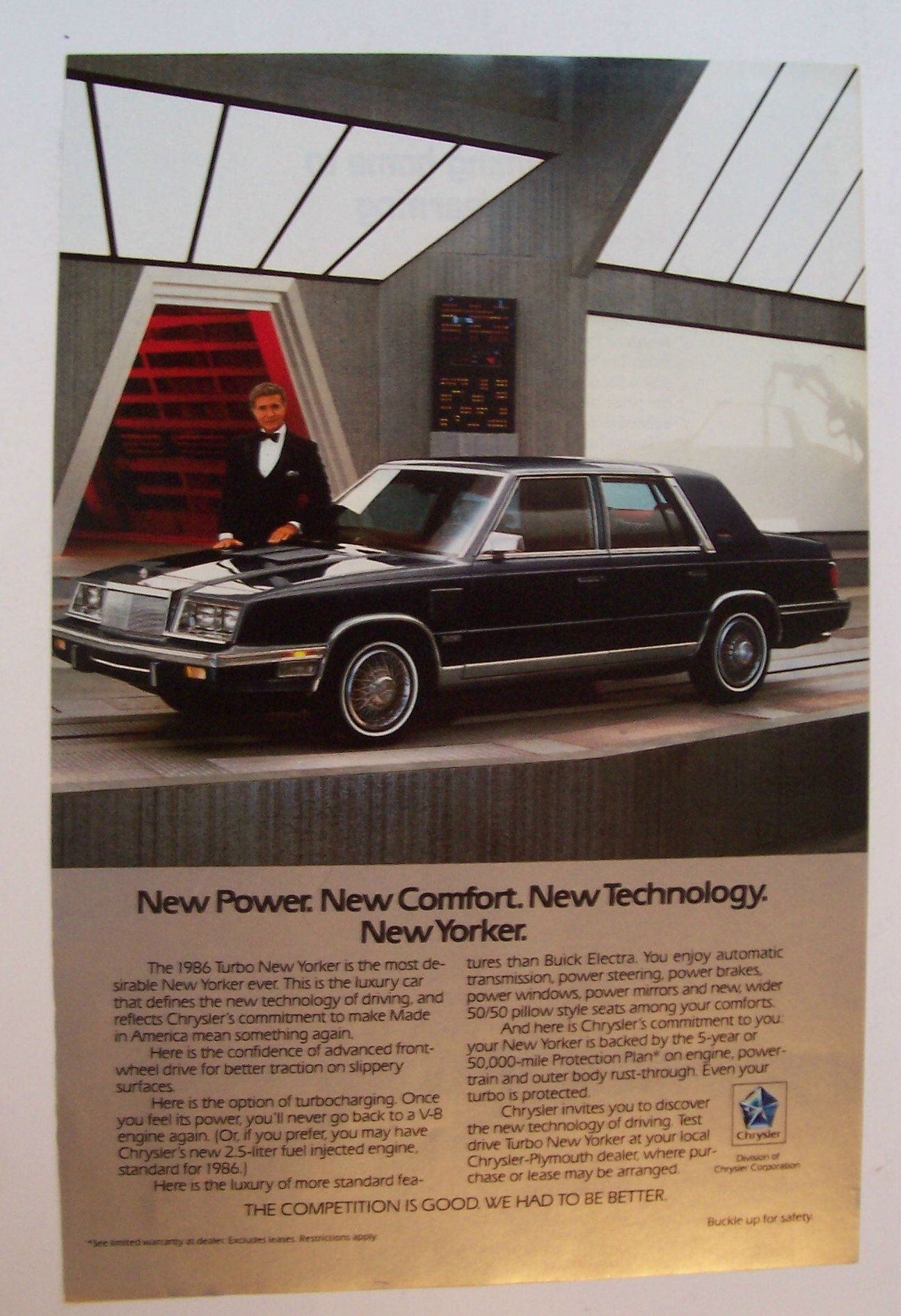 1986  Chrysler New Yorker with Ricardo Montalban