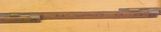 Dahl Master Slide Interlocking Rule Interlox