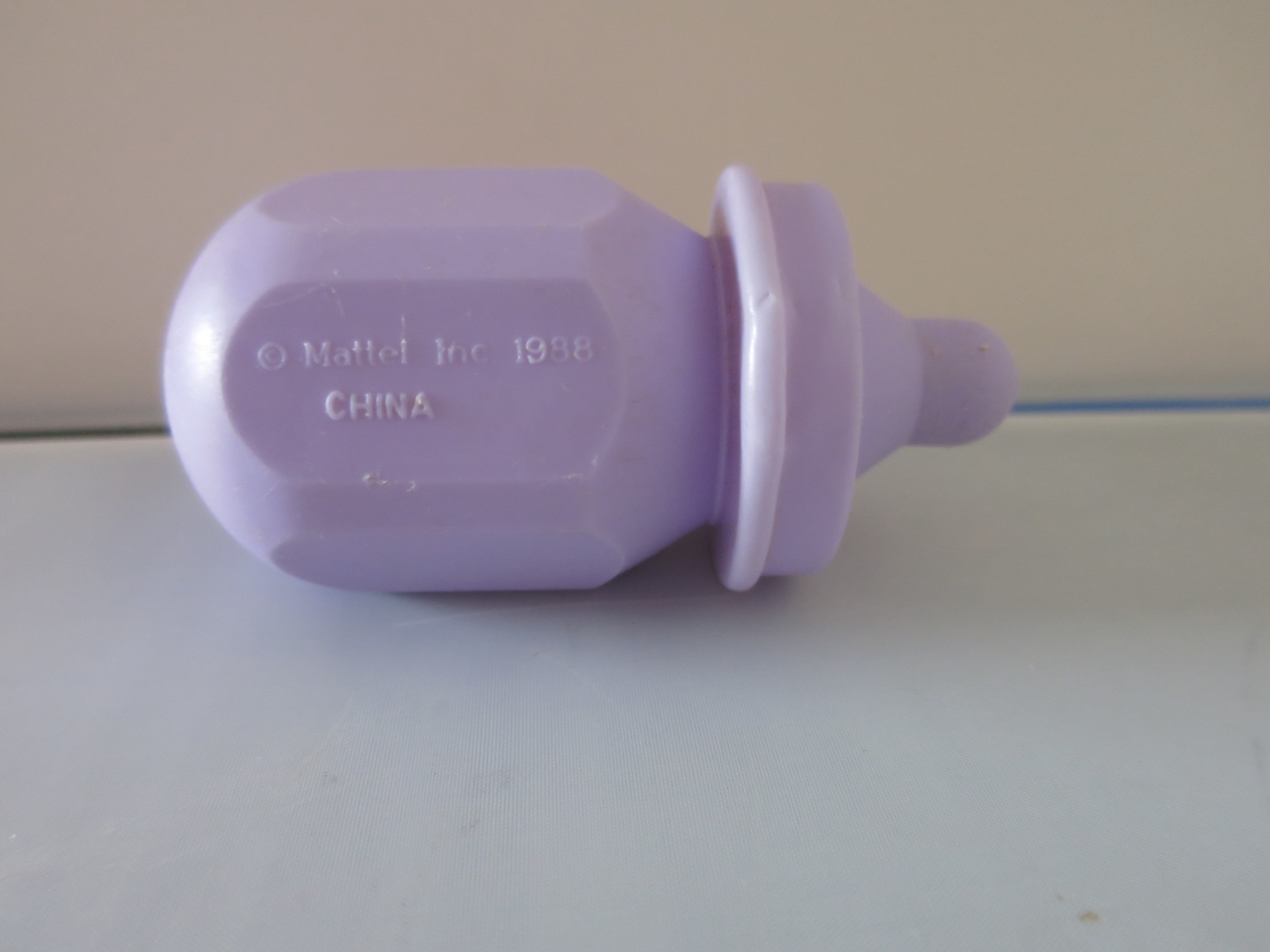 Mattel Magic Nursery Doll Replacement Doll Bottle Purple
