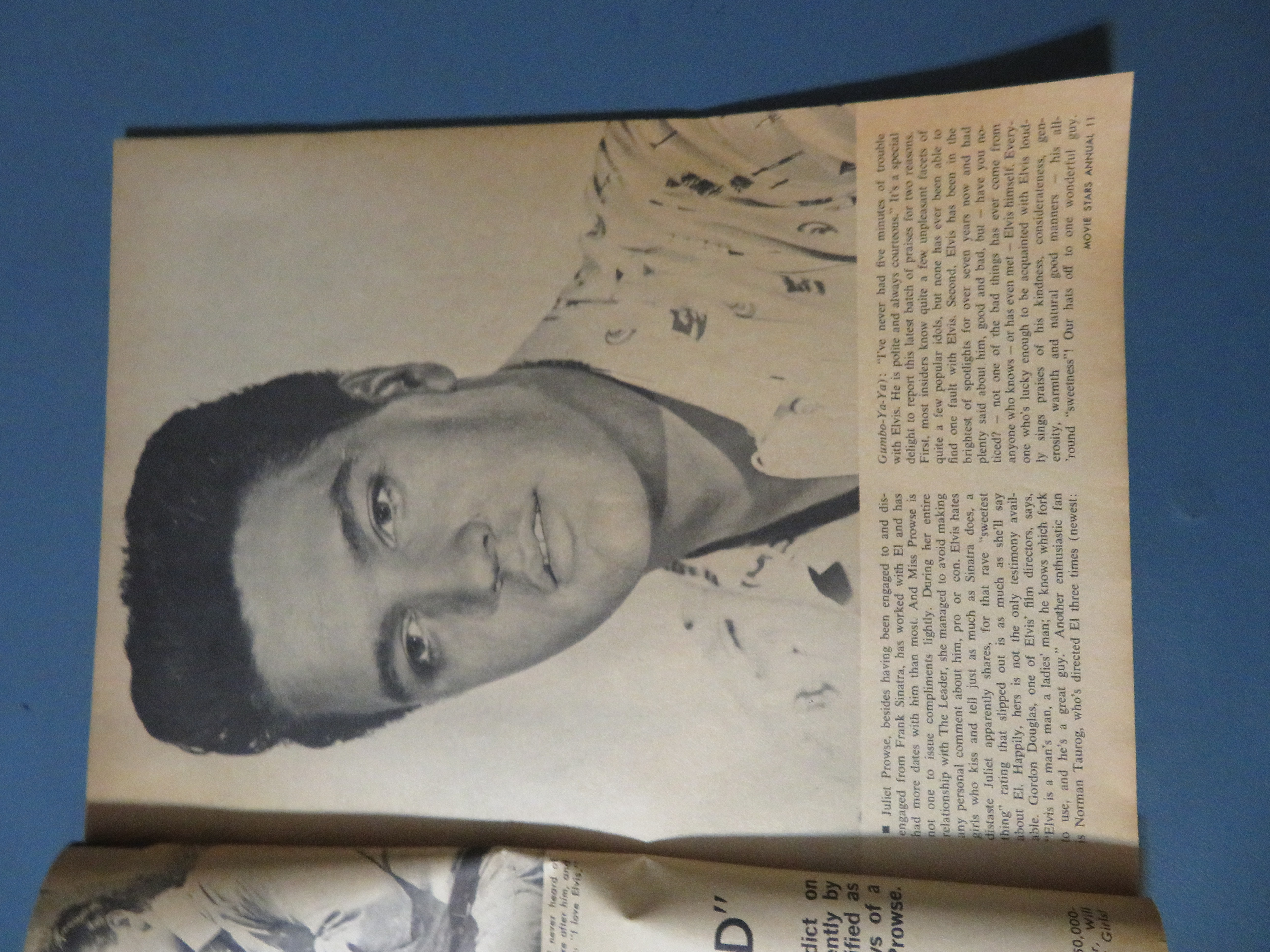 Movie Stars Annual Magazine 1962