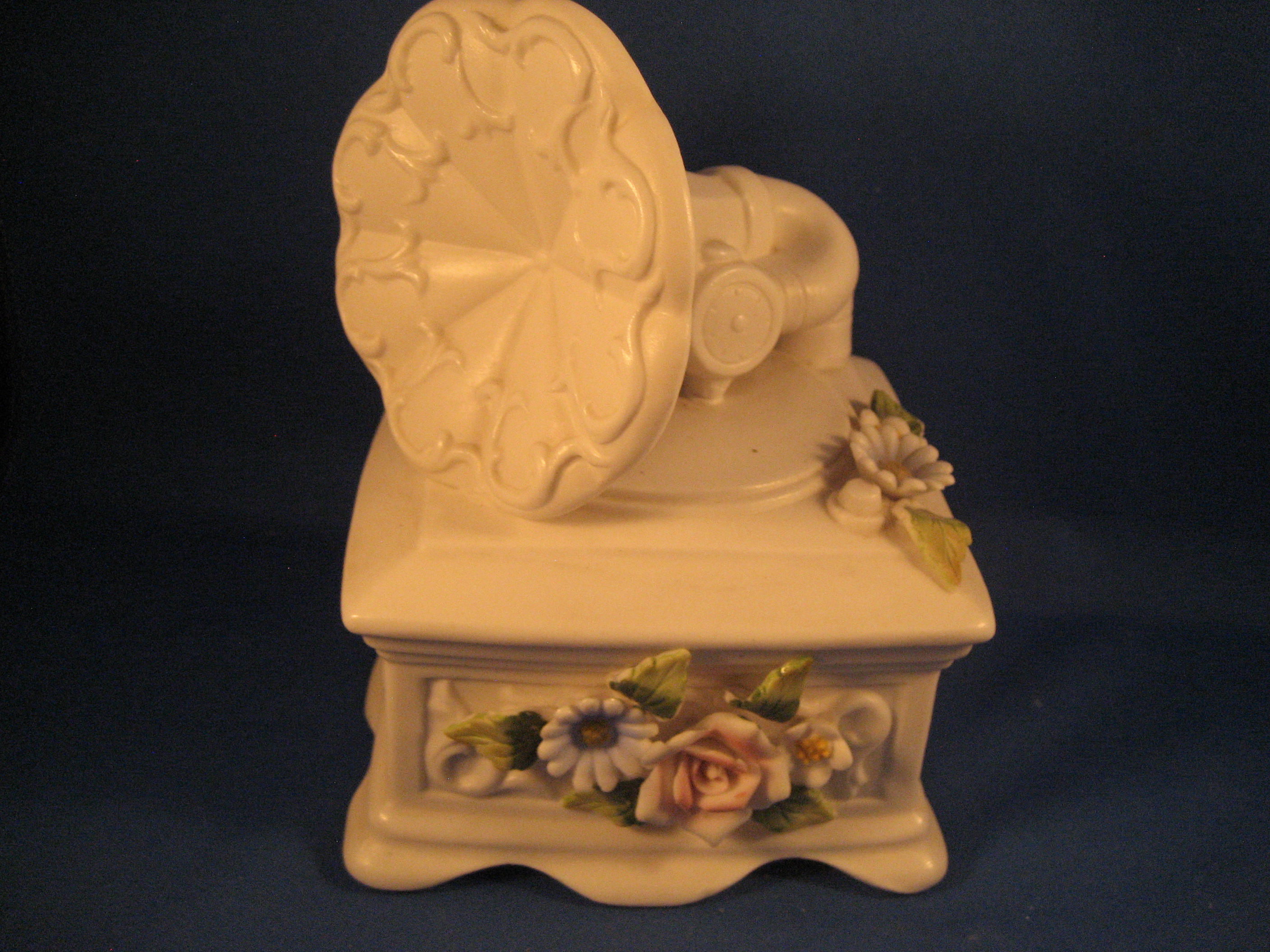 Old Record Player Musci Box