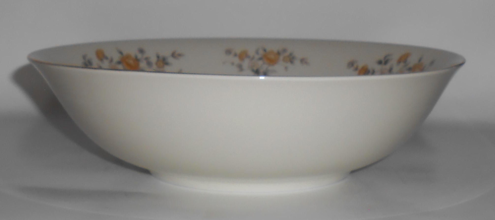 Mikasa Ivory China Peony Rose Gold M2003 Vegetable Bowl
