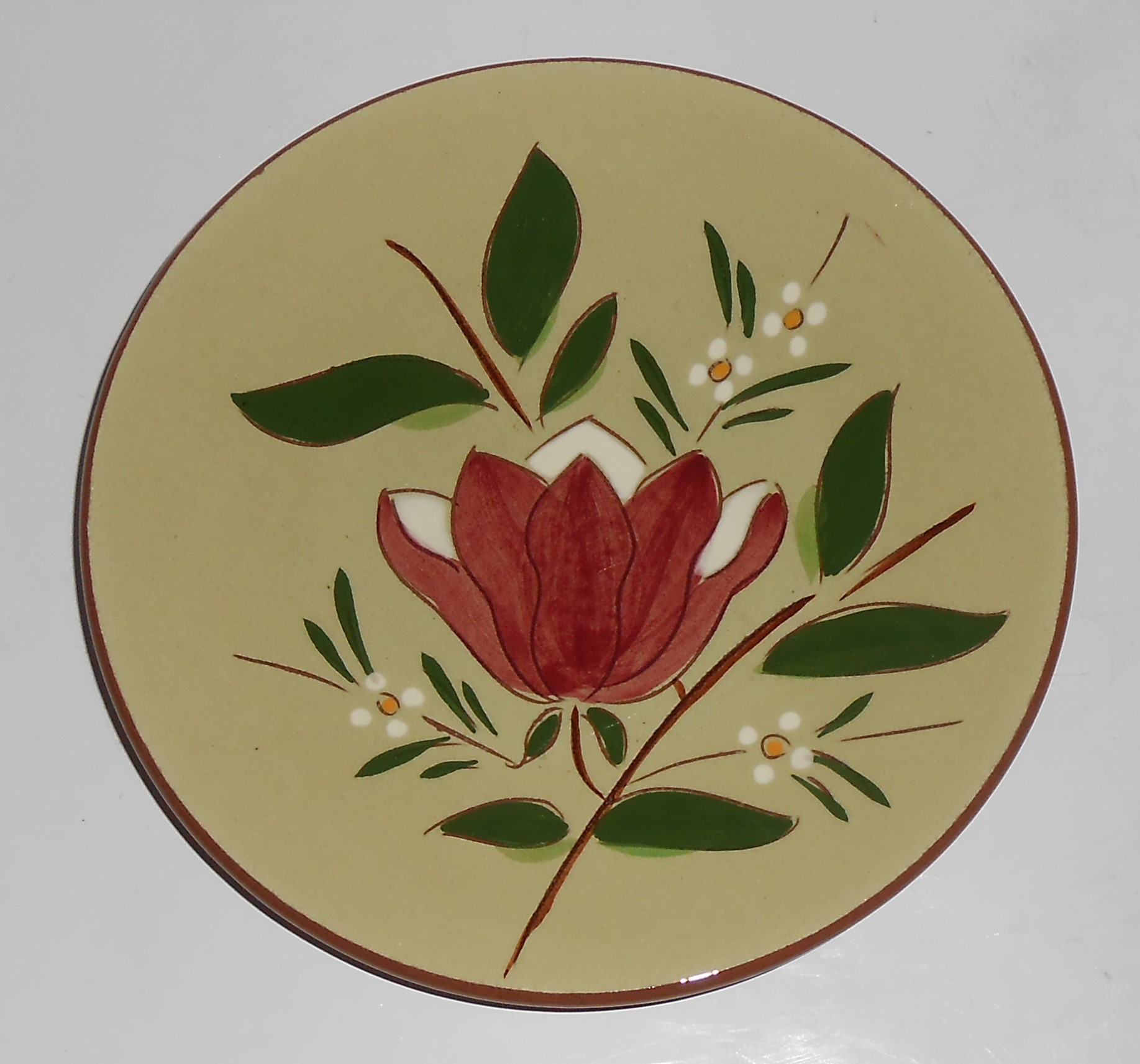 Stangl Pottery Magnolia Bread Plate