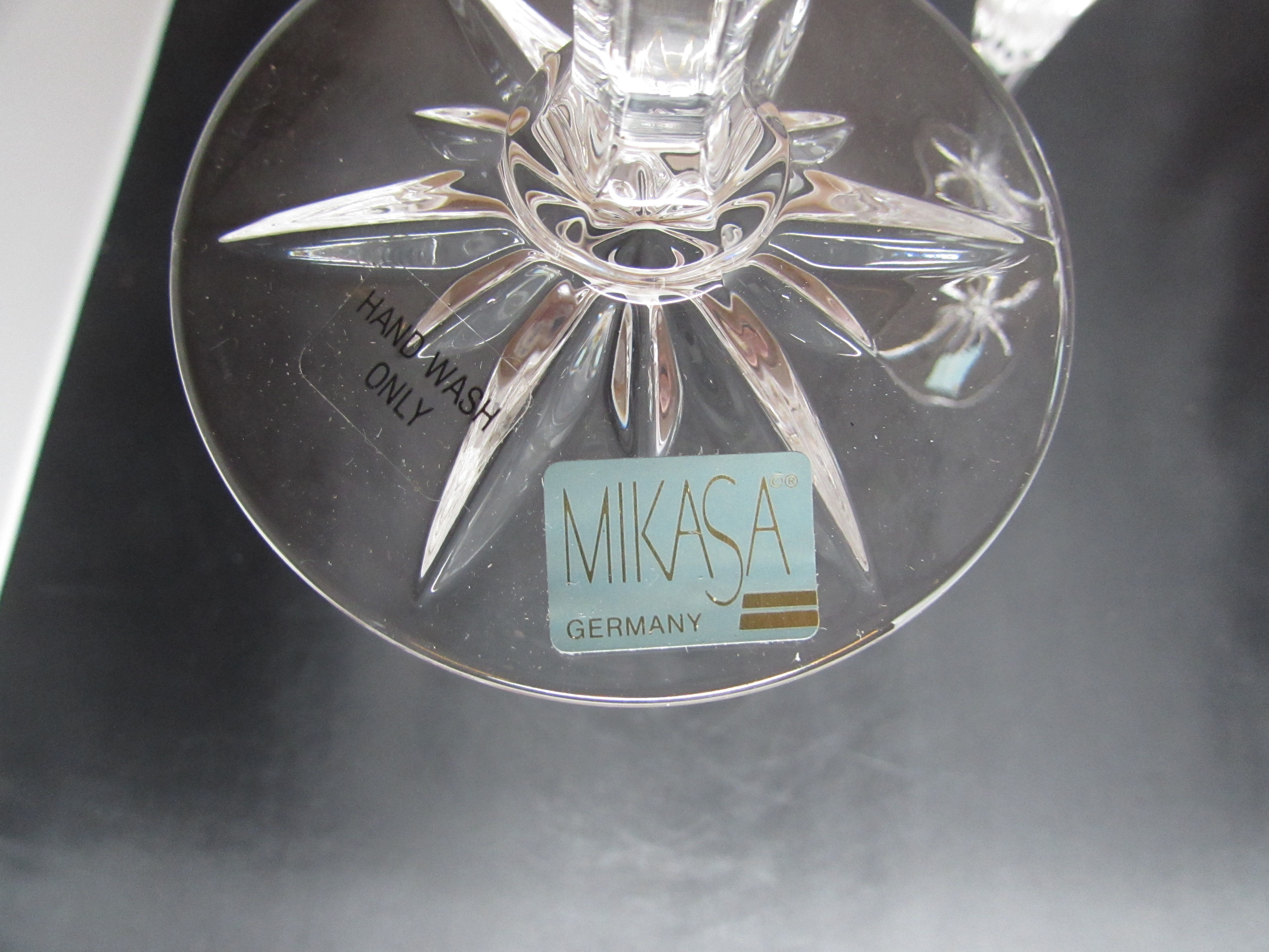 Mikasa Golden Tiara Candlesticks in original box
