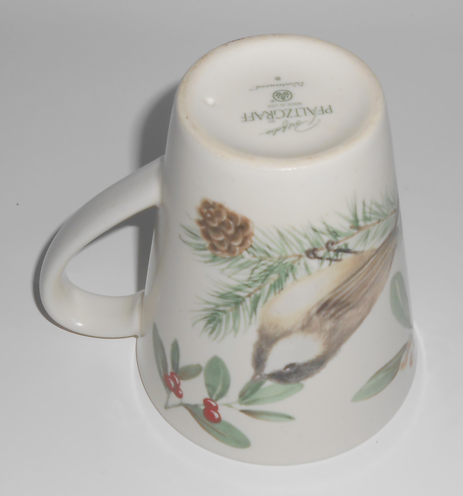 Pfaltzgraff Pottery Winterwood Canvas Tan Tall Mug