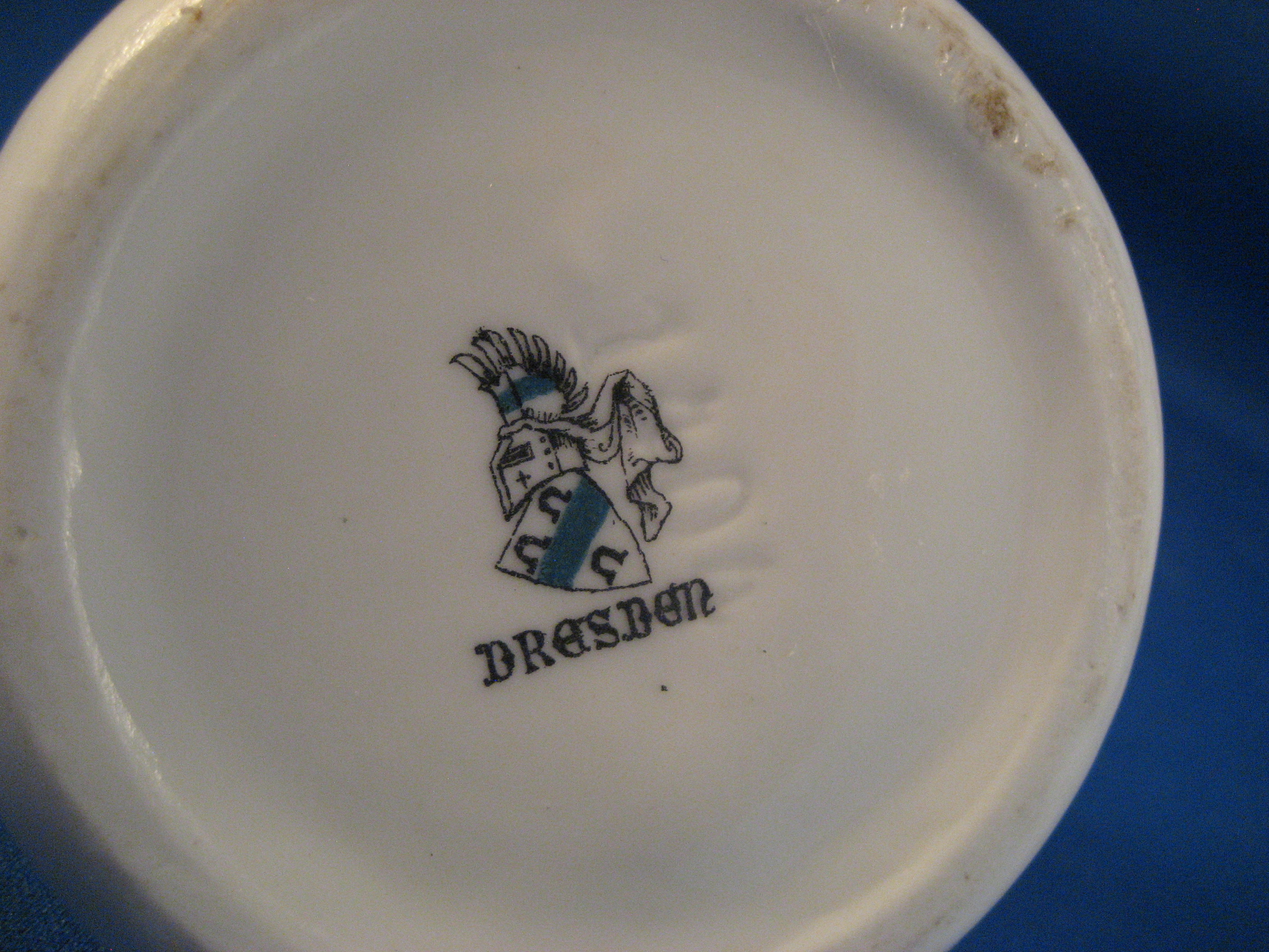 Miniature Dresden Pitcher