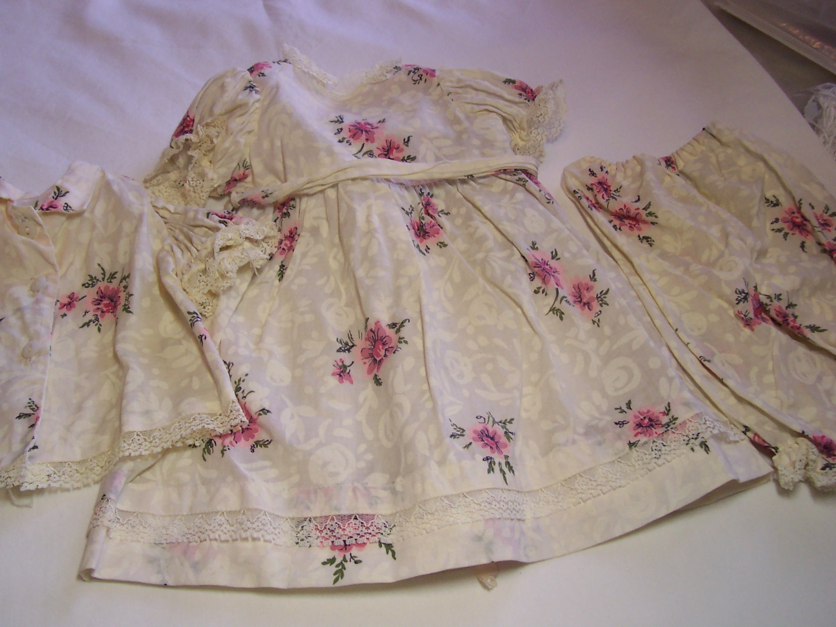 Doll Clothes Dress Jacket Bloomers
