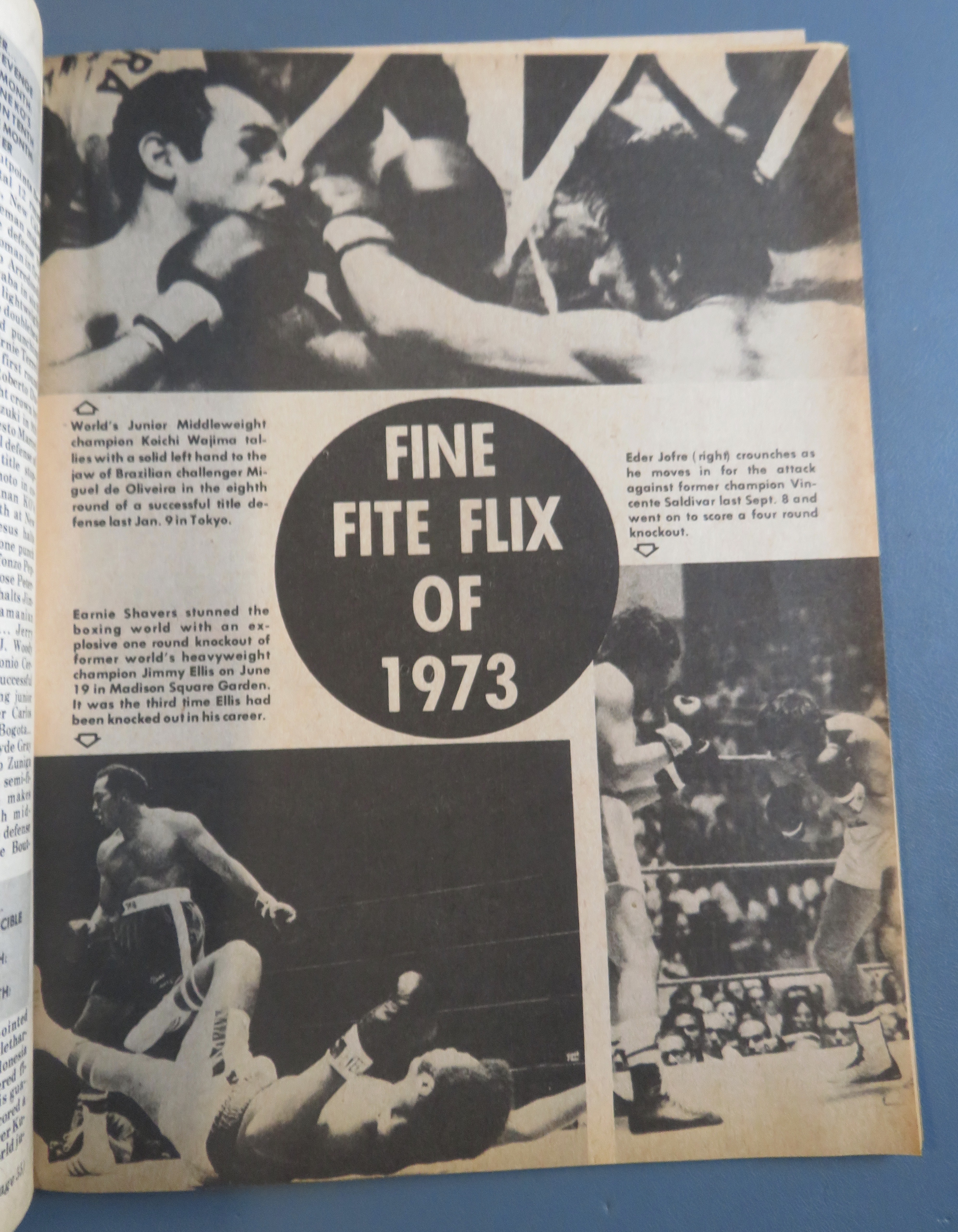 Boxing Illustrated Magazine April 1974 Ali