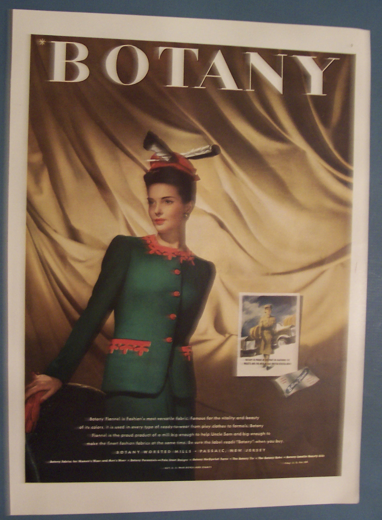 1943 Botany with a Lovely Woman