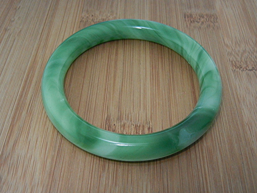 Bracelet Green Jade Bangle Korea