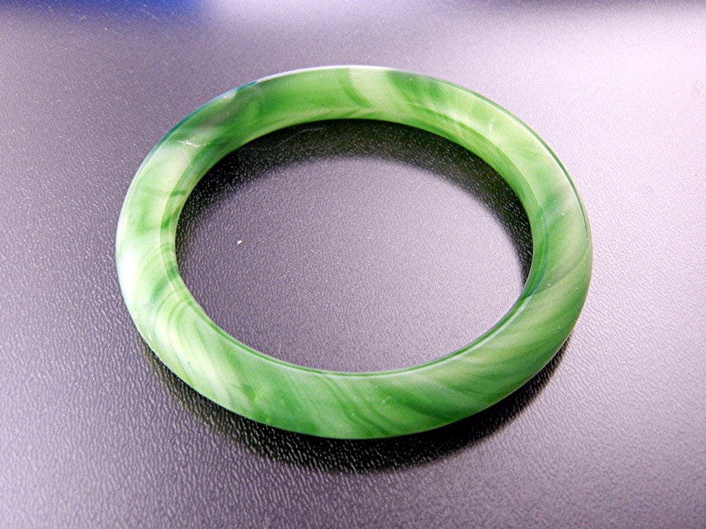 Bracelet Green Jade Bangle Korea